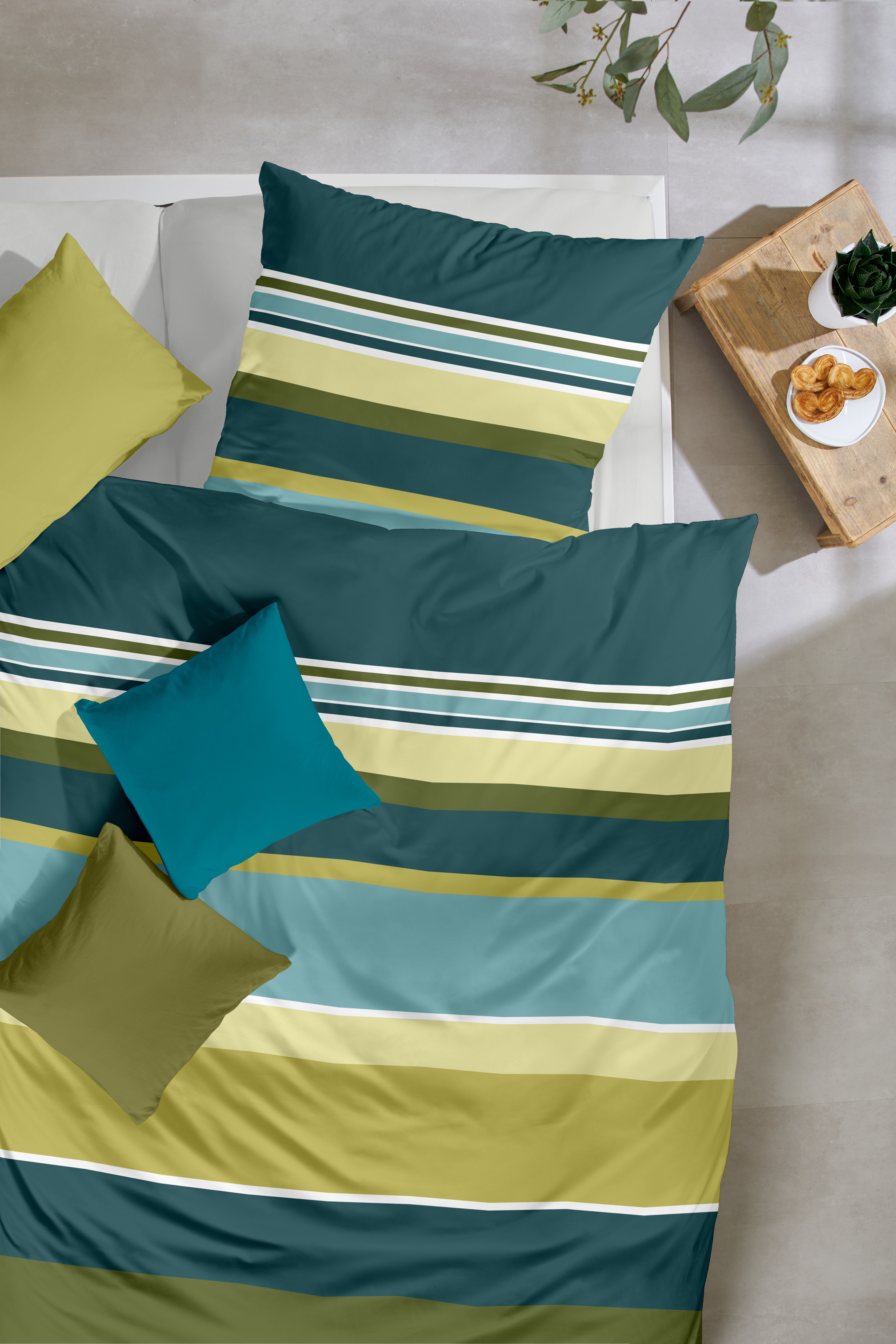 Thumbnail - Primera Bettwäsche "Satin-Bettwäsche Line-Art" 2