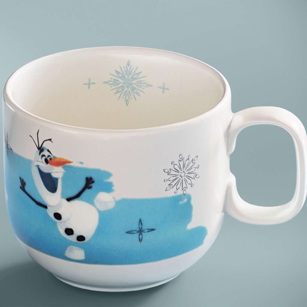 Villeroy & Boch Kinderbecher »Becher mit Henkel Disney Frozen 170 ml bunt« Spülmaschinenfest, Mikrowellensicher