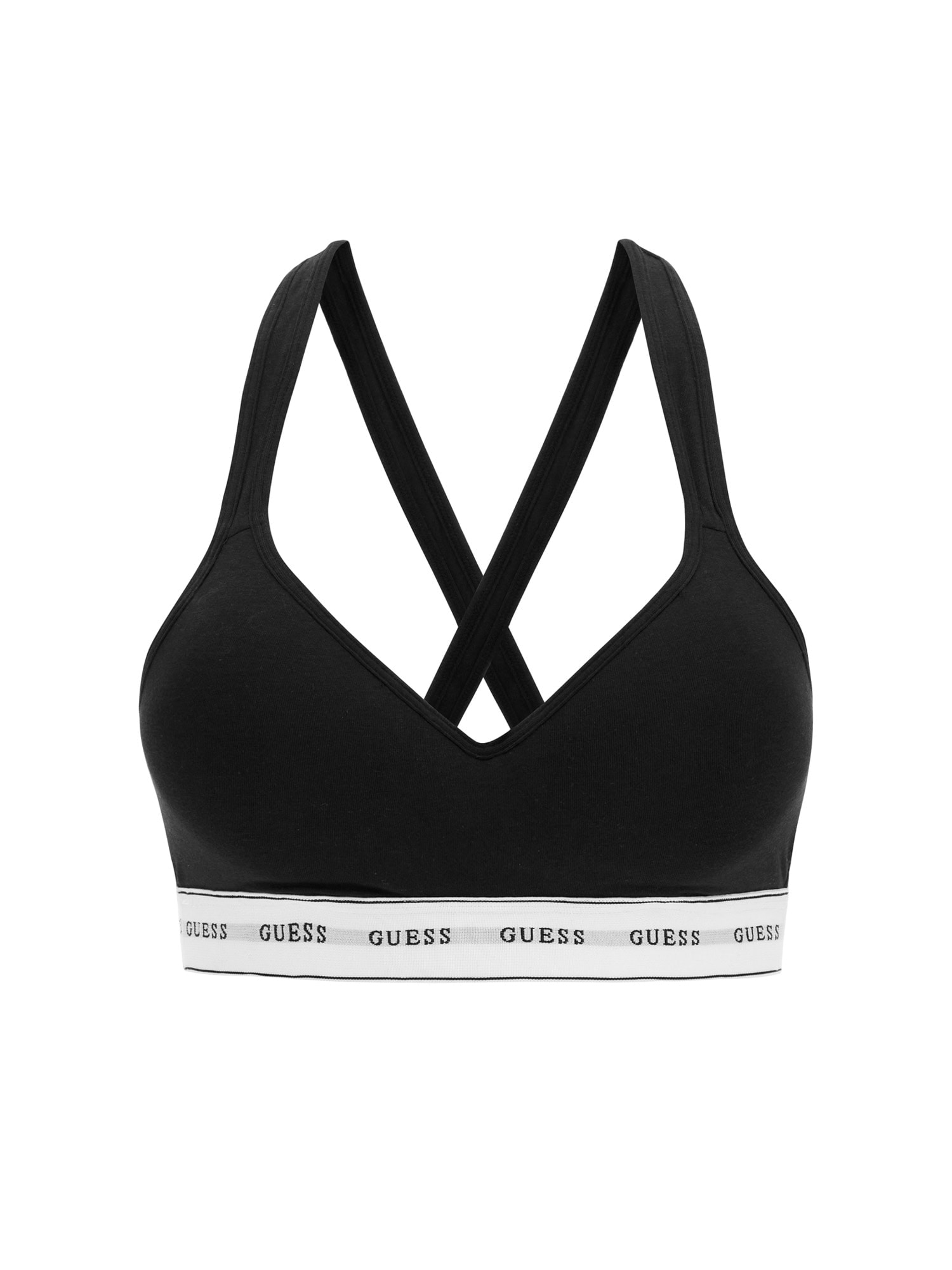 Guess Bralette »CARRIE PADDED TRIANGLE« mit Logoband, wattiert
