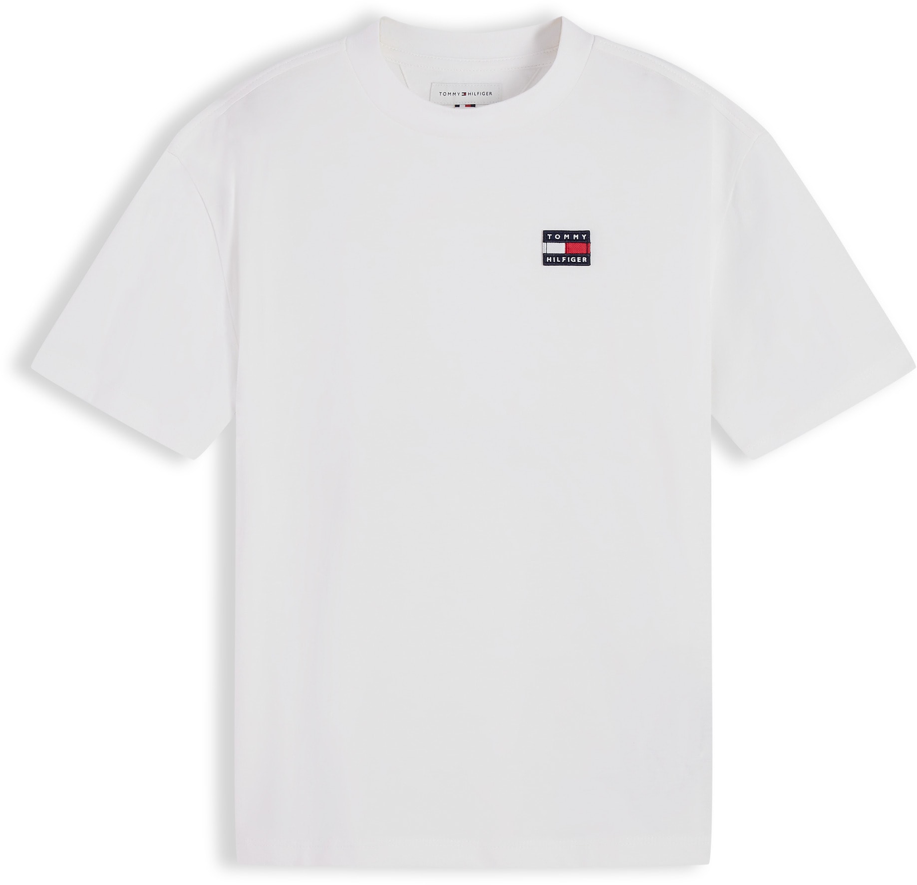 Tommy Hilfiger T-Shirt Rundhalsausschnitt, Regular Fit, reine Baumwolle,Kinder bis 16 Jahre