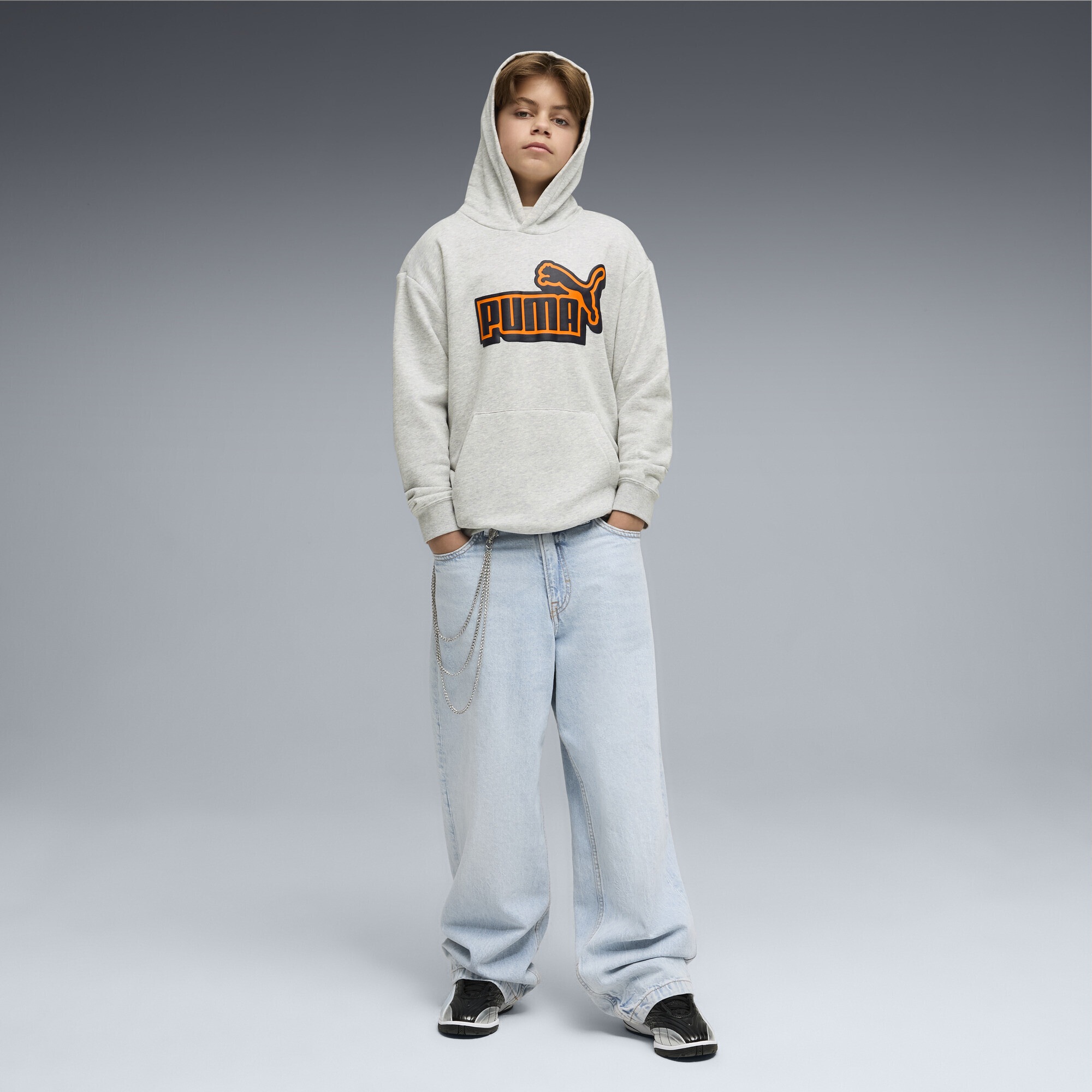 PUMA Hoodie »Essentials Logo Lab Relaxed Hoodie Jungen«
