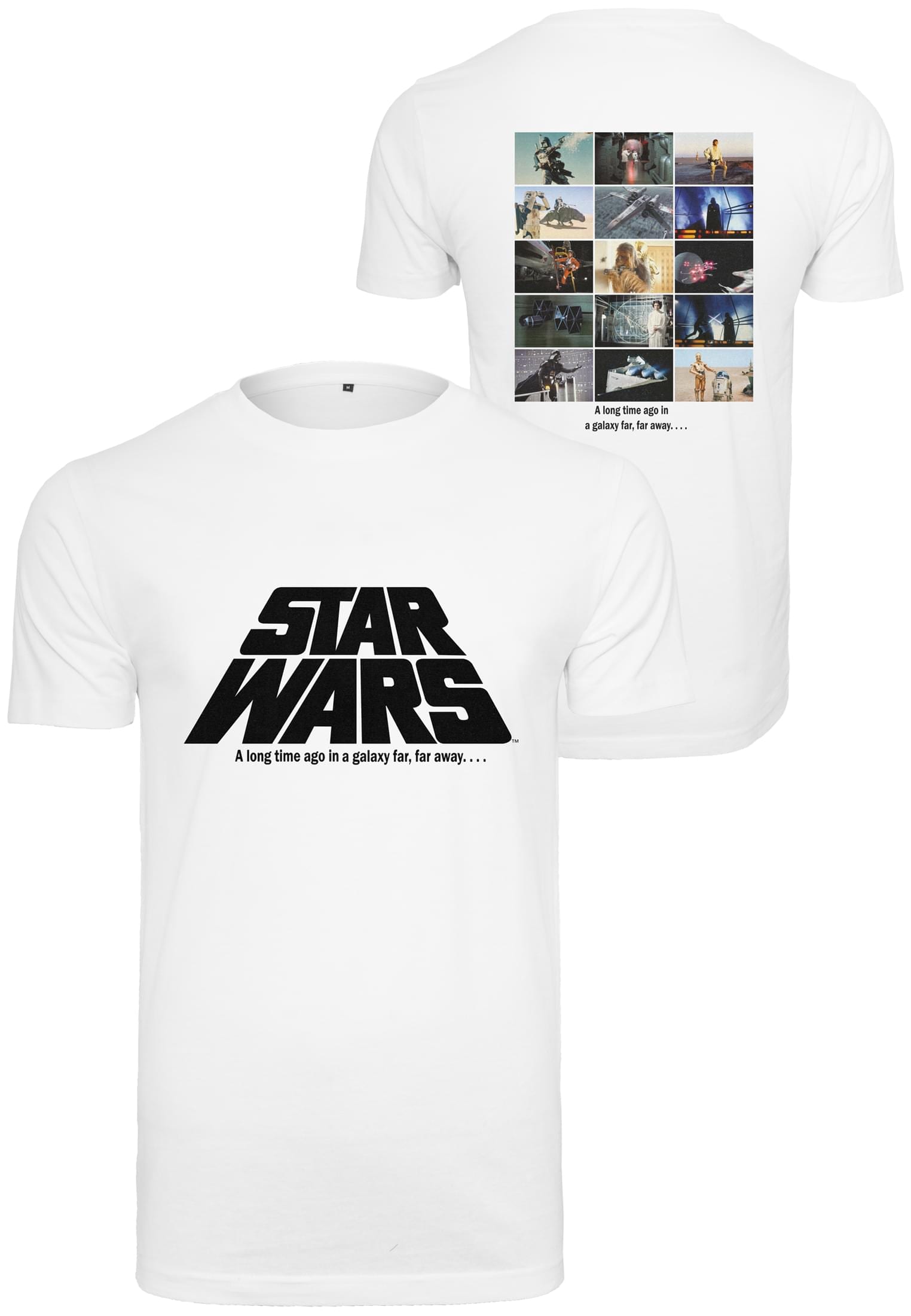 Merchcode Kurzarmshirt »Merchcode Herren Star Wars Photo Collage Longsleeve«, (1 tlg.)