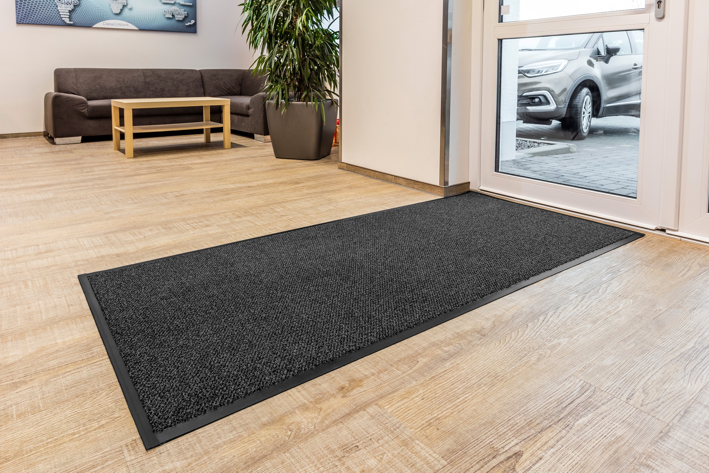 ASTRA Fußmatte "Graphit 635" rechteckig 8 mm Höhe Schmutzfangmatte, In -und günstig online kaufen