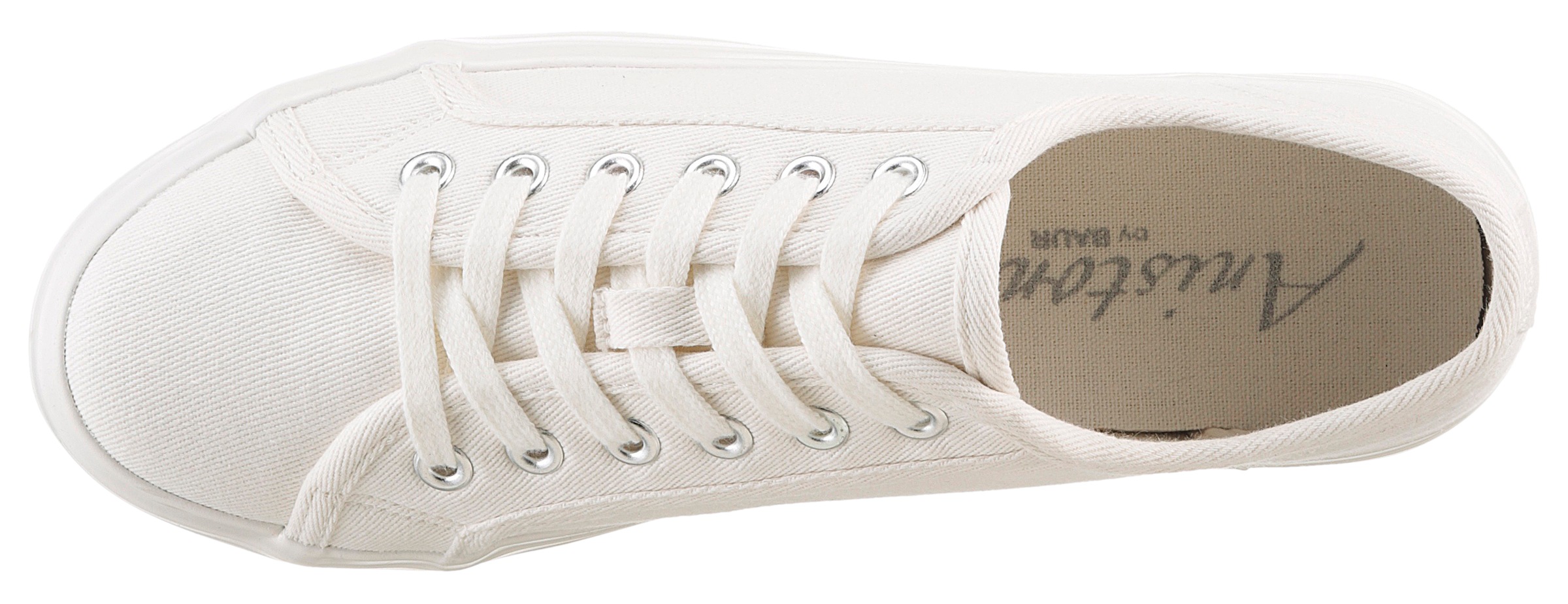 Aniston Women's Platform Sneaker White Size 38 3