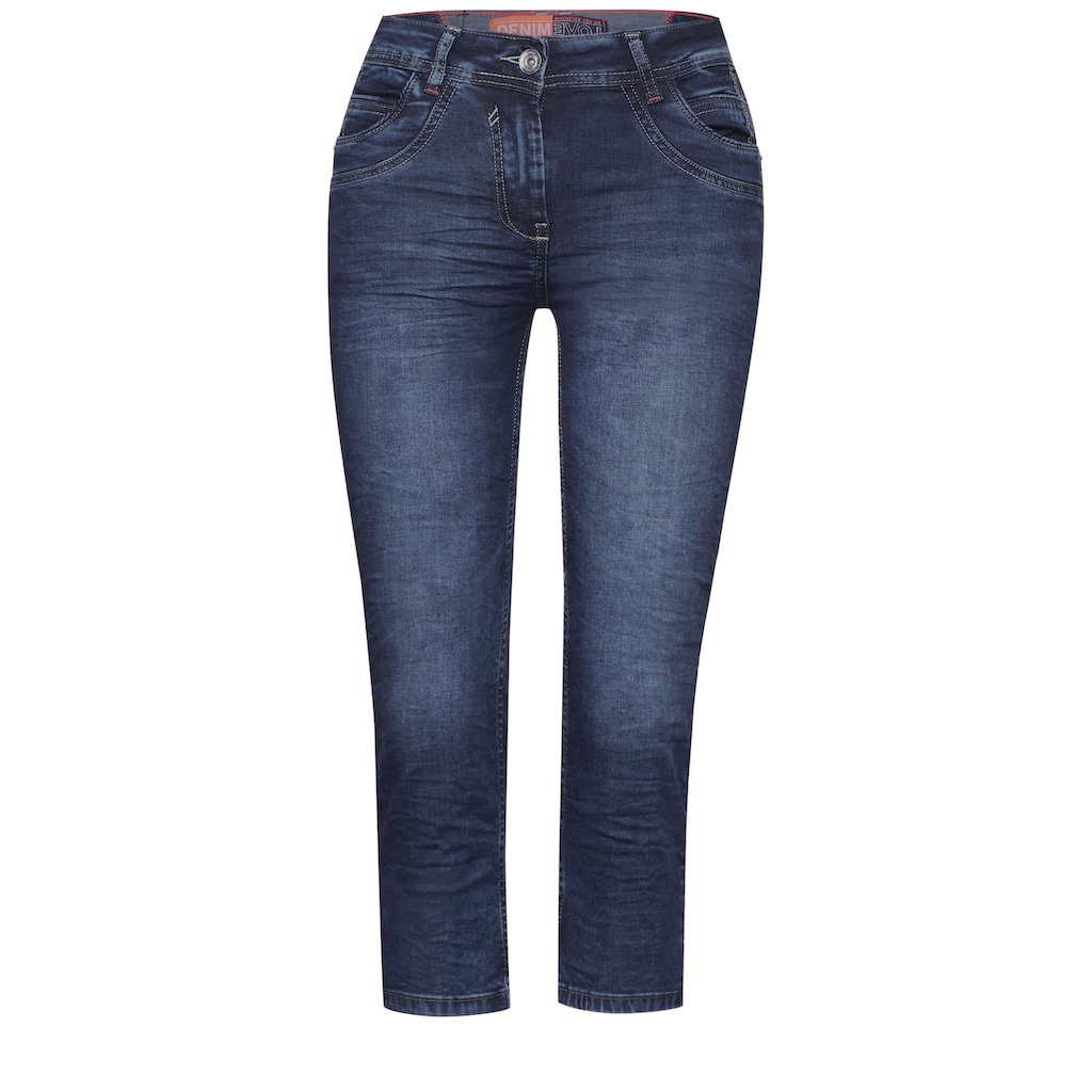 Cecil Comfort-fit-Jeans, Middle Waist