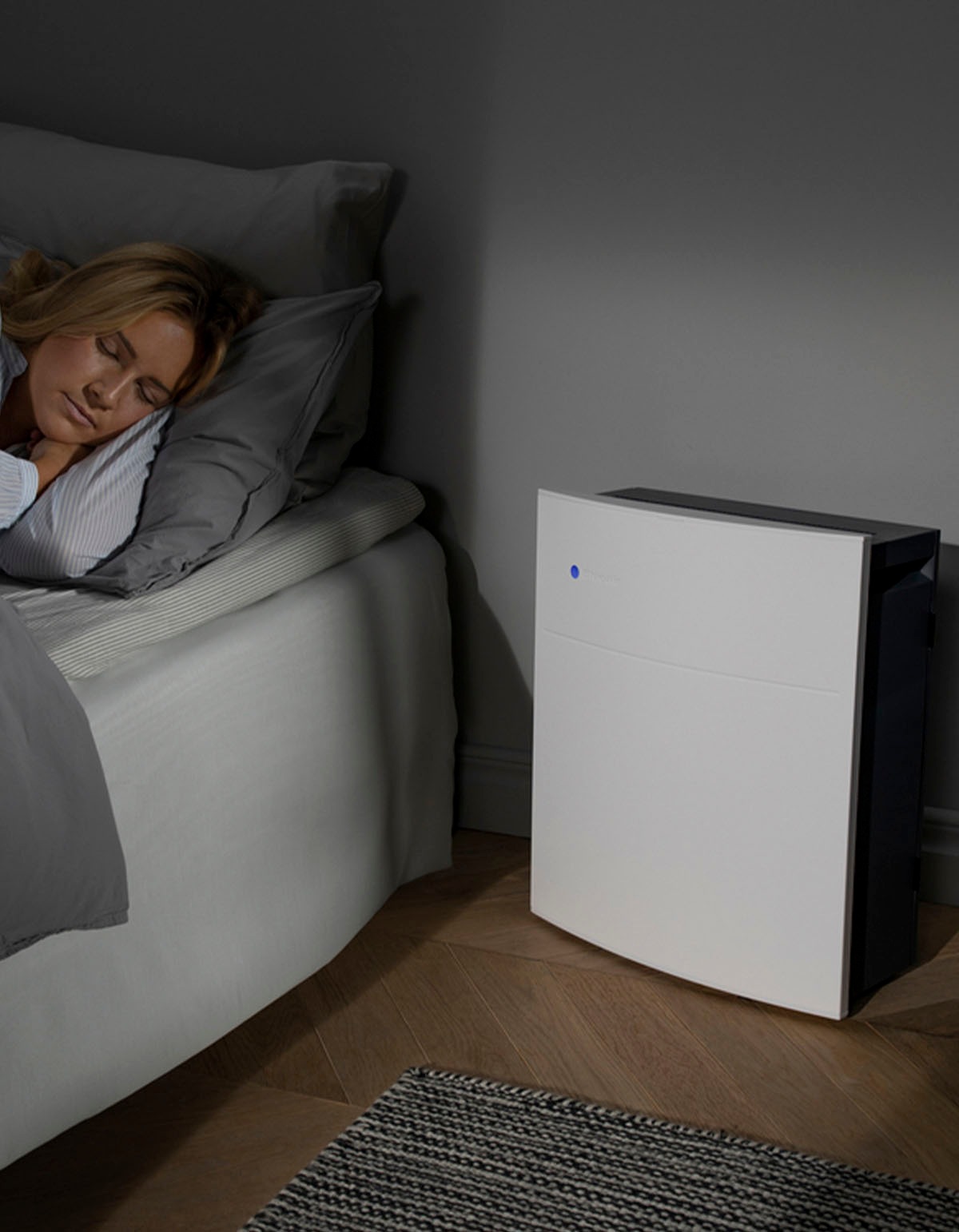 Blueair Luftreiniger »Classic 205«, für 26 m² Räume, HEPA silent Filter, mit SmokeStop Filter, App Steuerung