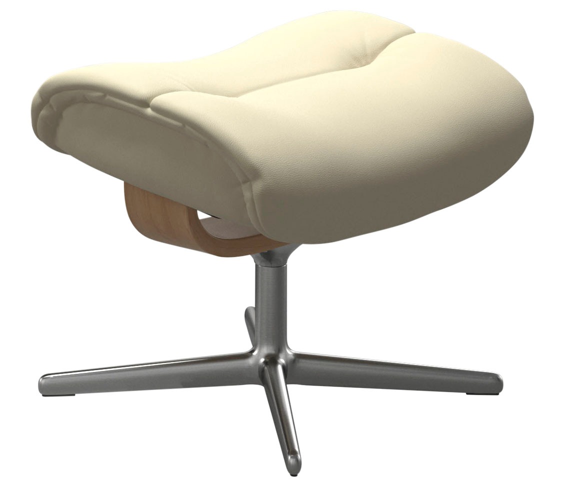 Stressless® Fußhocker »Sunrise«, mit Cross Base, Größe S, M & L, Holzakzent Eiche