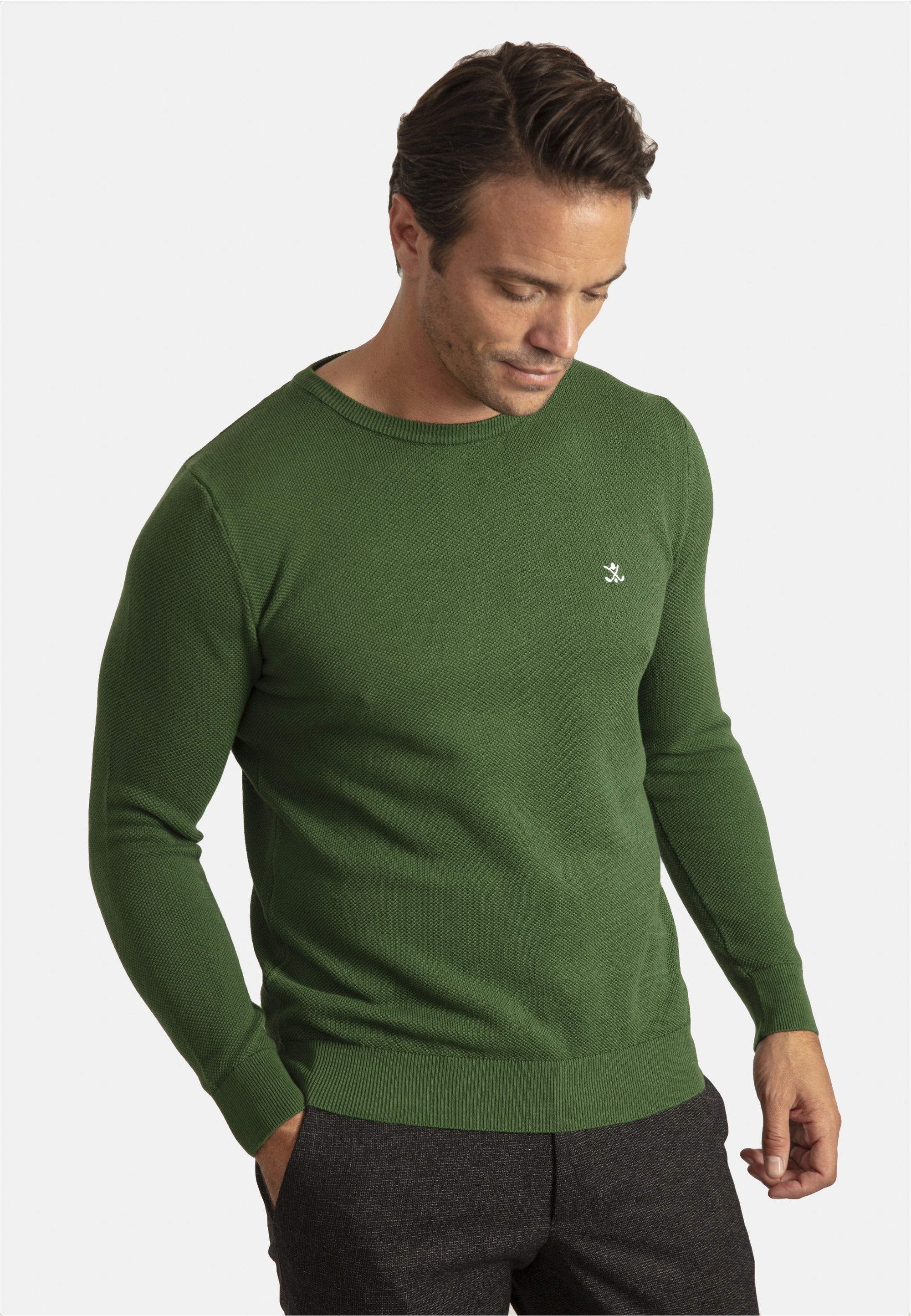 SIR RAYMOND TAILOR Strickpullover »Sona«, mit Rundhalsausschnitt