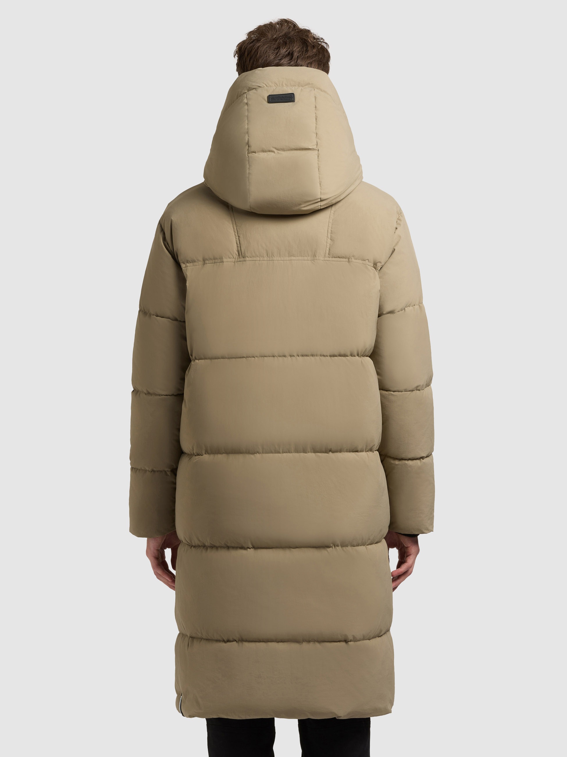 khujo DASH Quilted Coat Lichen Beige M 3