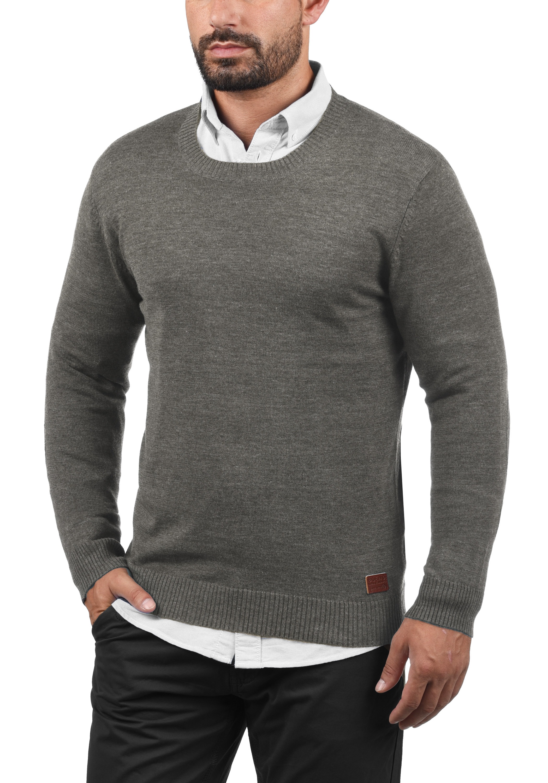 Thumbnail - Blend Strickfleece-Pullover "Strickpullover BHLars"