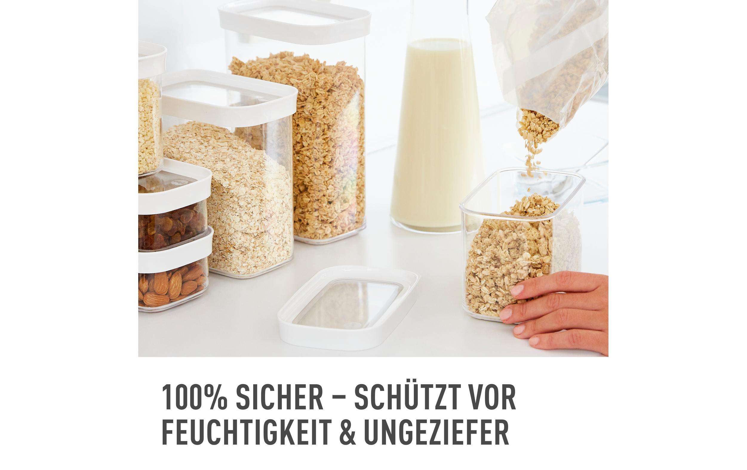 Emsa Vorratsdose »Optima 3 Stück Transparent«