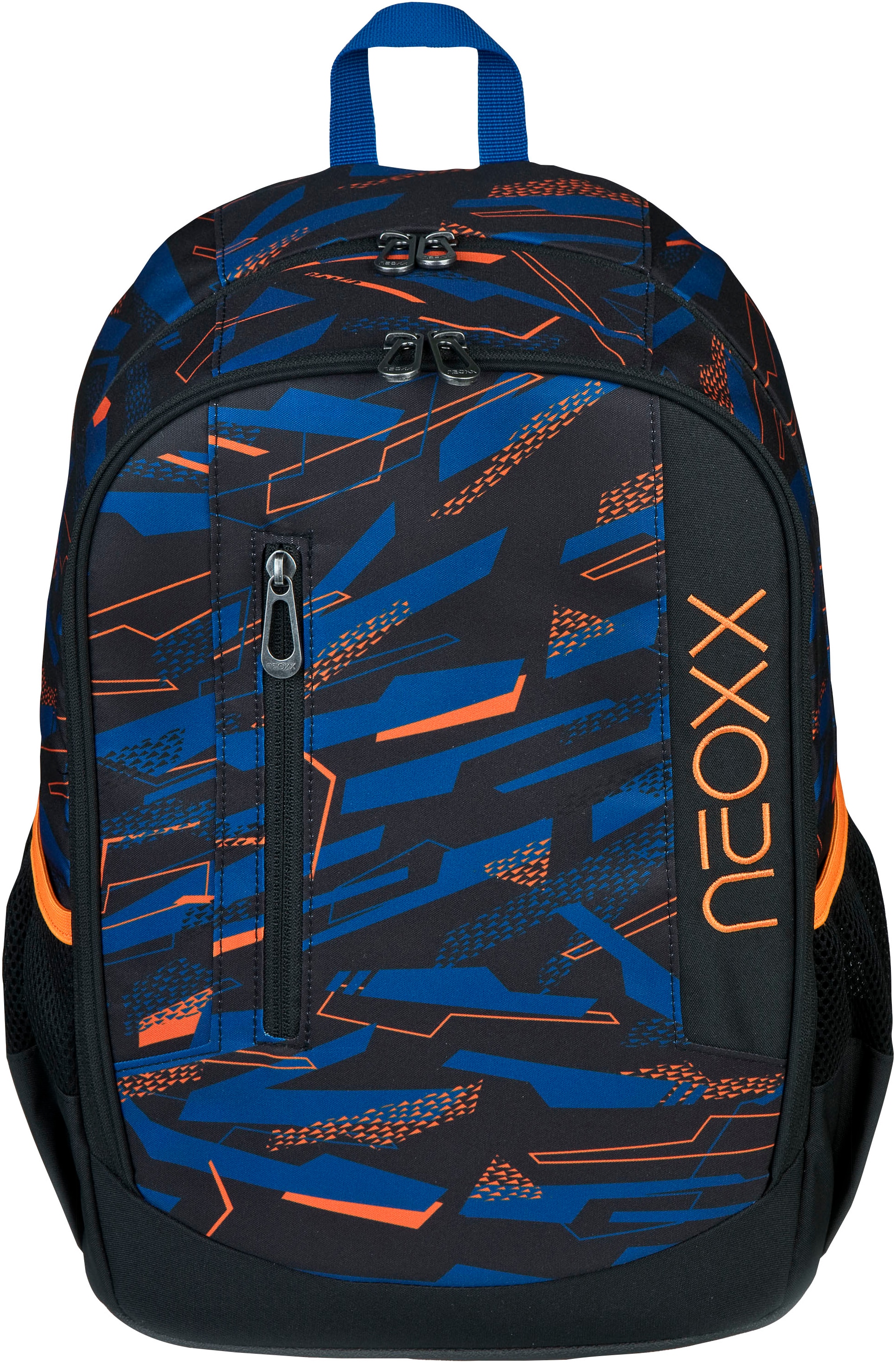 neoxx Schulrucksack "Flow, Streetlight", teilweise aus recyceltem Material