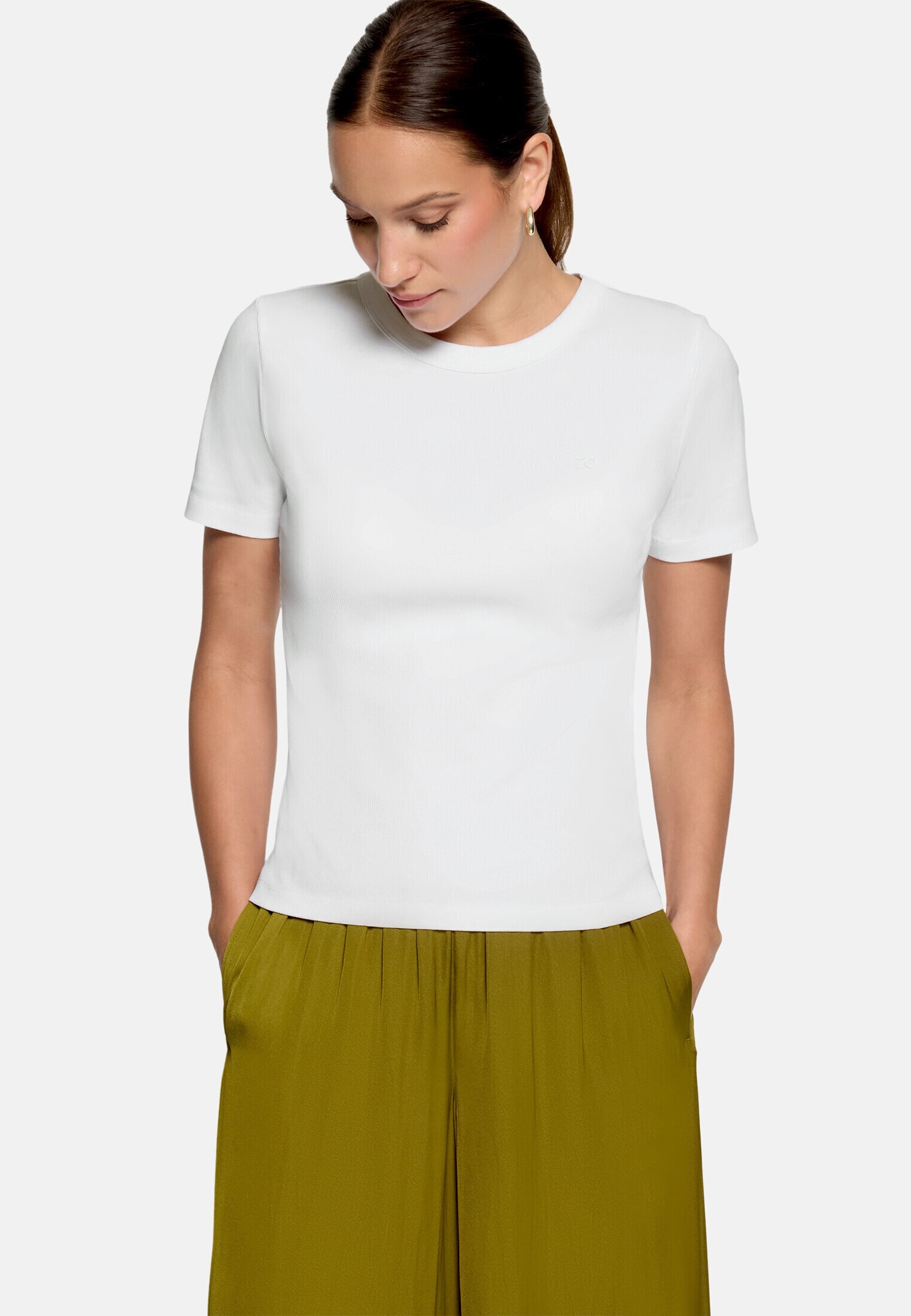 Zero Kurzarmshirt »Damen Shirt kurzarm« 1 Material