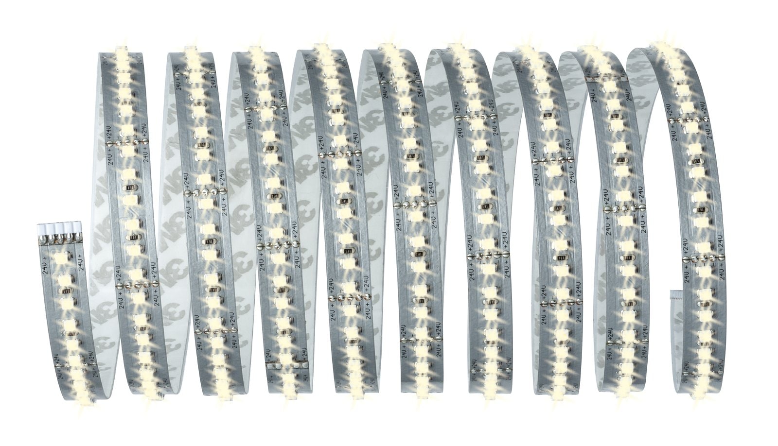 Paulmann LED-Streifen »MaxLED 1000 Basisset 3m IP20 2700K 35W 230/24V 60 VA Silber«, 1 St.-flammig