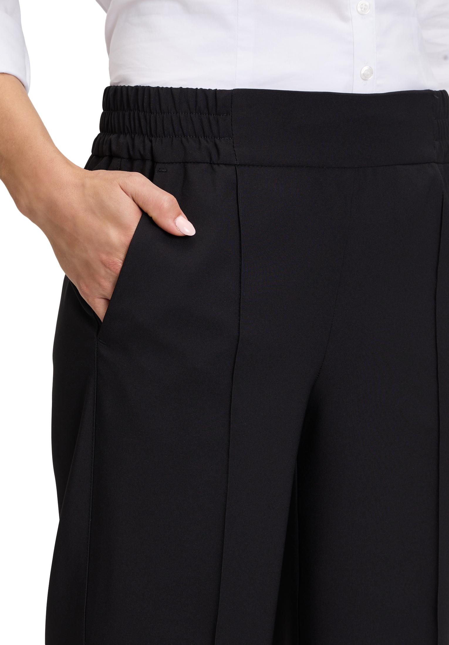 Betty Barclay Schlupfhose »Betty Barclay Schlupfhose unifarben«, Biesen