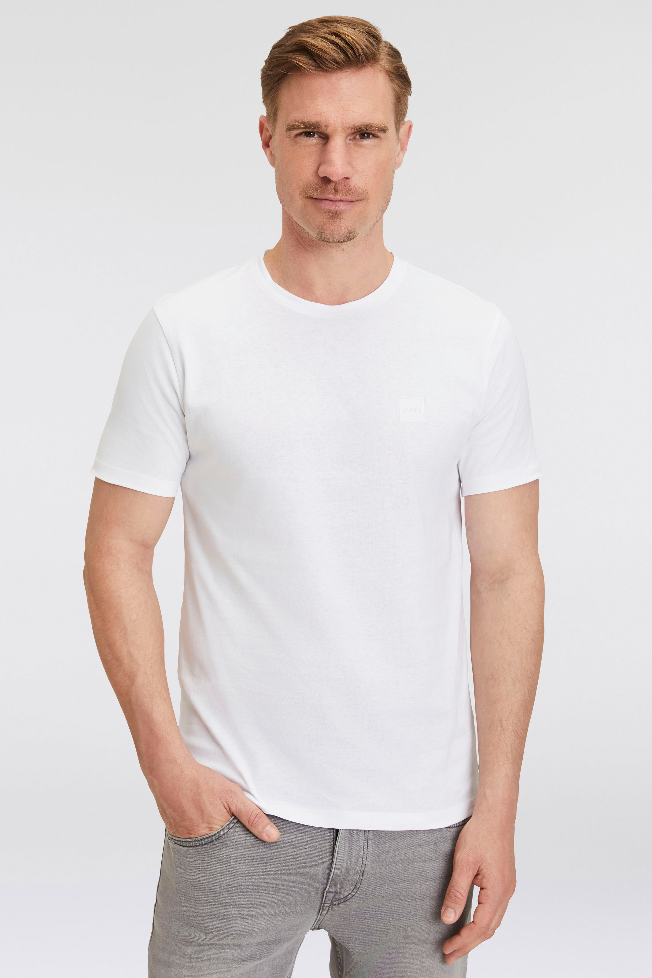 BOSS ORANGE "Tales" mit BOSS Stickerei auf der Brust günstig online kaufen