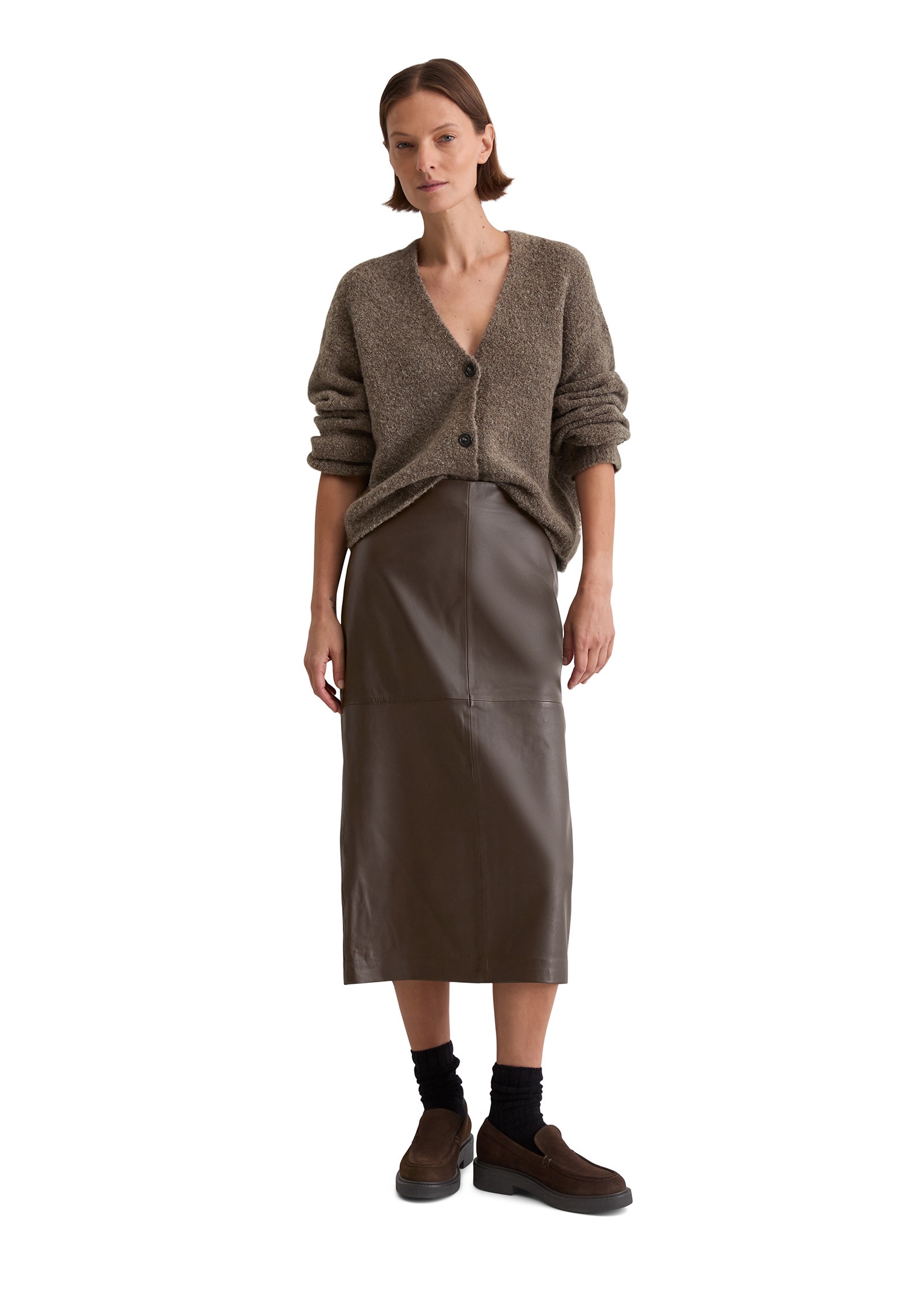 Marc O'Polo Cardigan »aus Schurwolle-Alpakawolle-Mix«