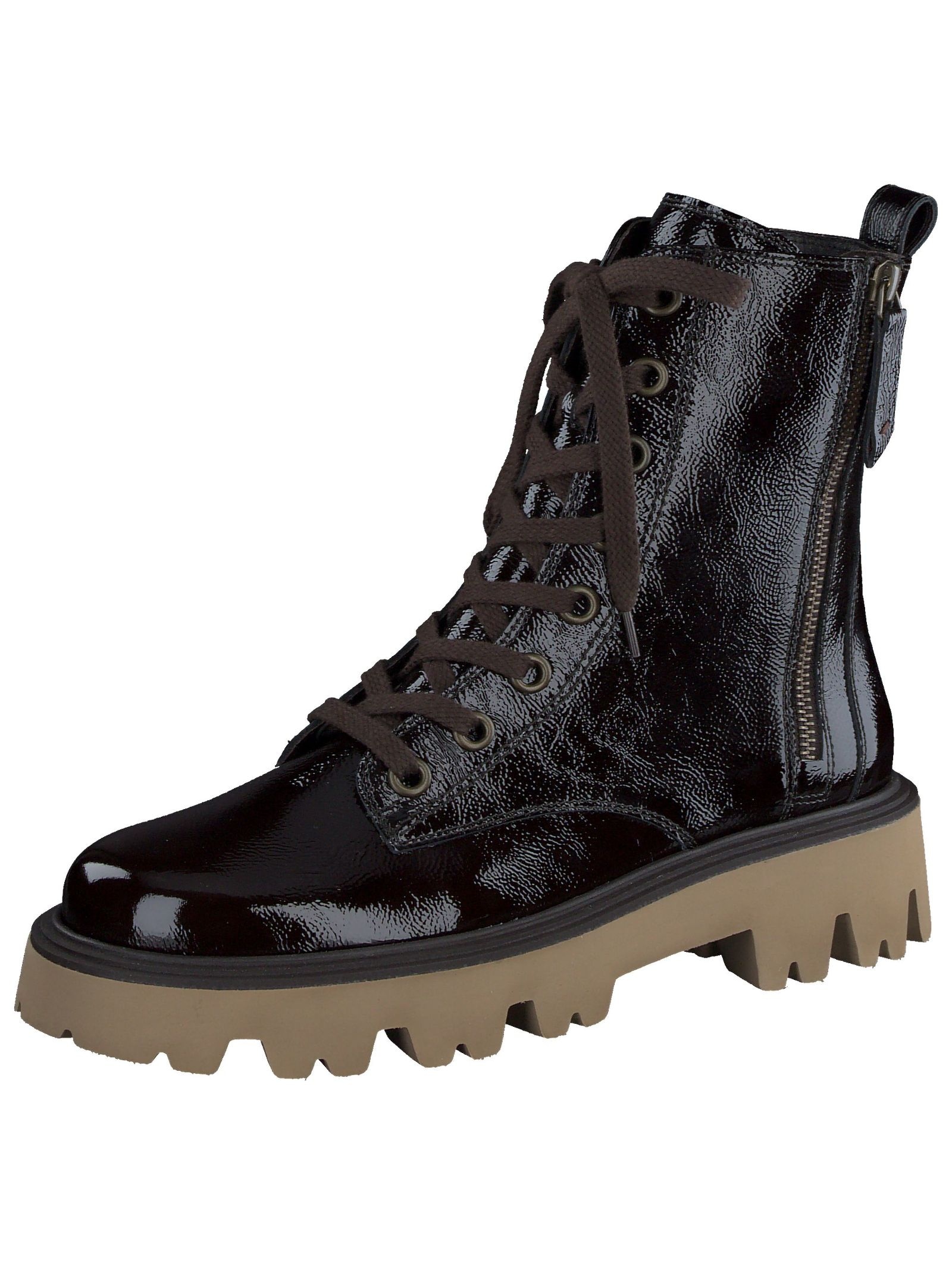 Paul Green Schnürstiefelette "Paul Green Stiefelette Leder" günstig online kaufen