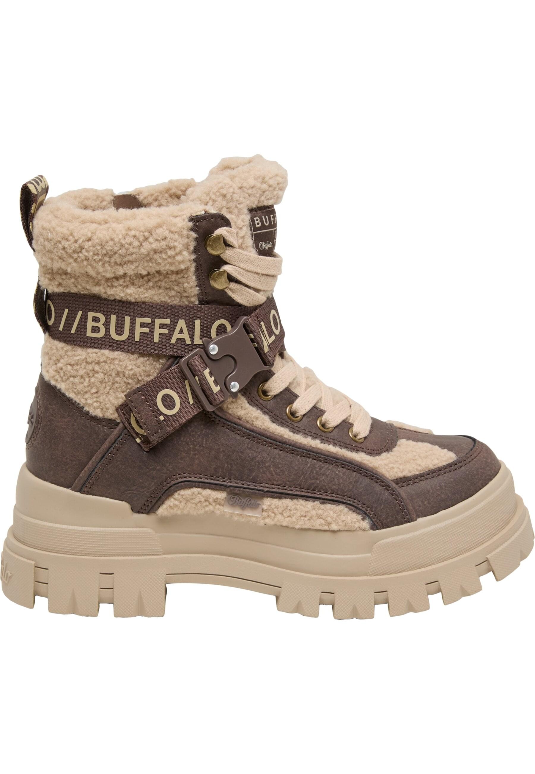 Buffalo Stiefel »Buffalo Aspha Com1 Warm Vegan Nappa/Fake Fur«