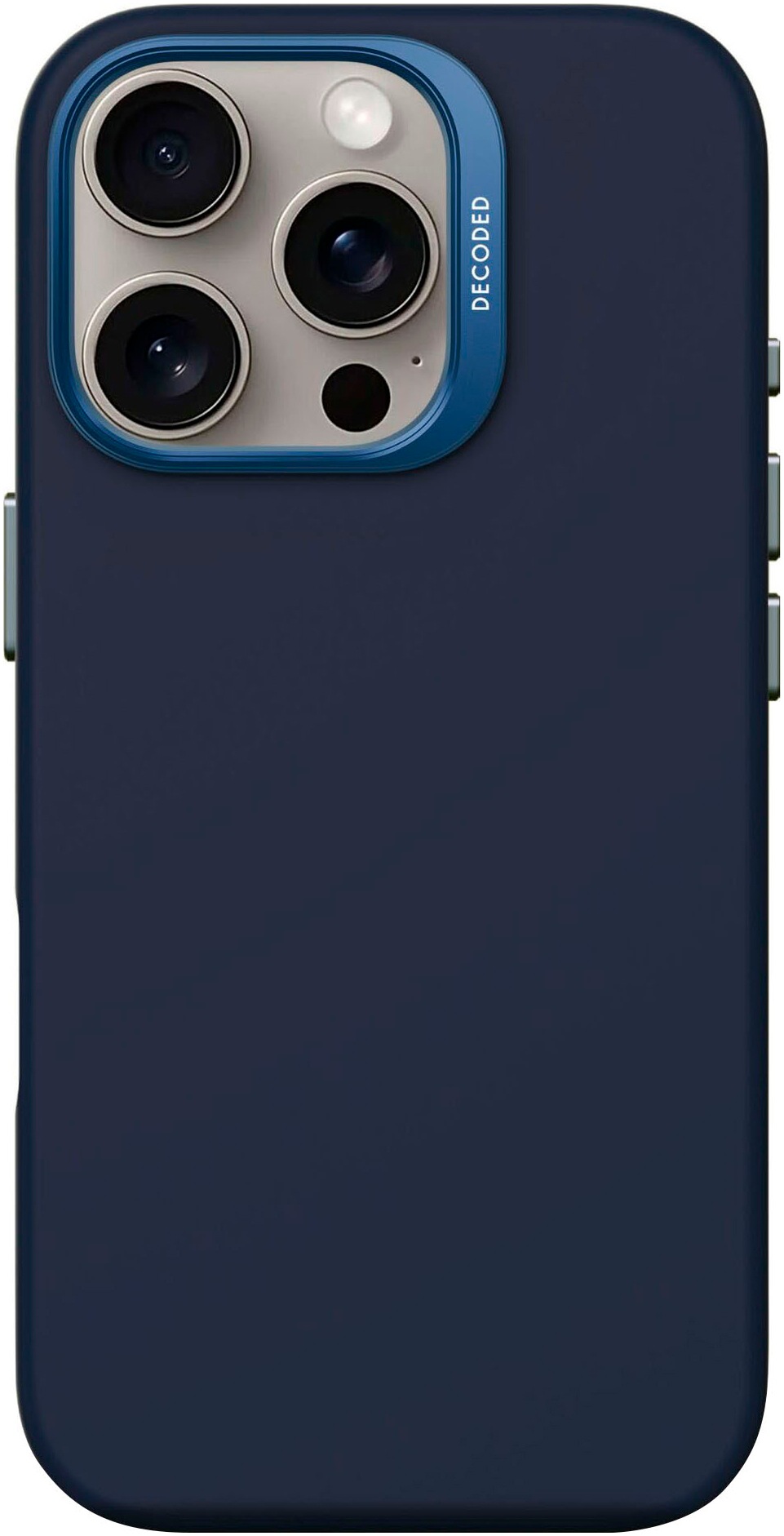 DECODED Smartphone-Hülle »AntiMicrobial Silicone Backc. iPhone 16 Pro«, Smartphones