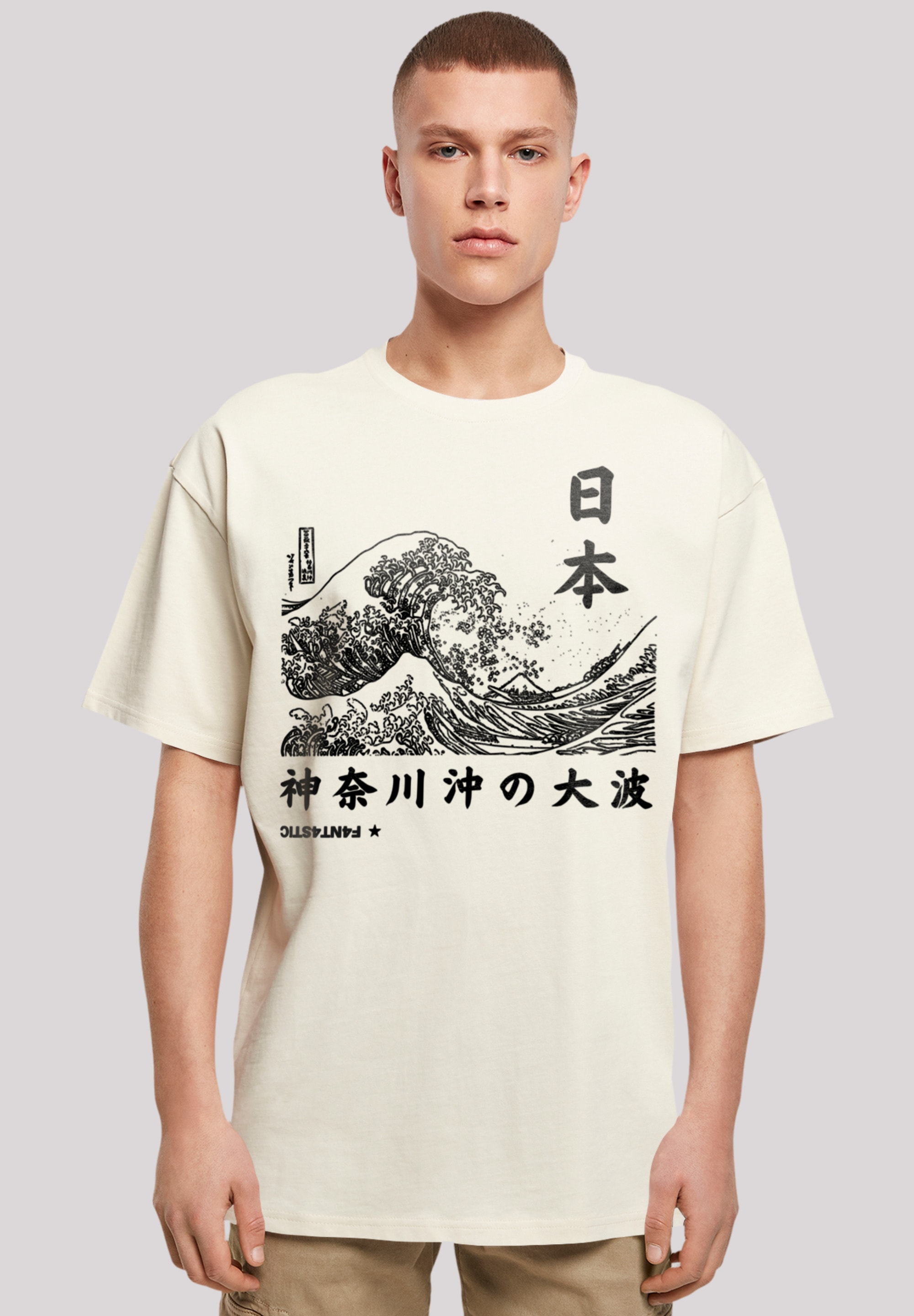 F4NT4STIC T-Shirt "Kanagawa Welle Japan", Print günstig online kaufen