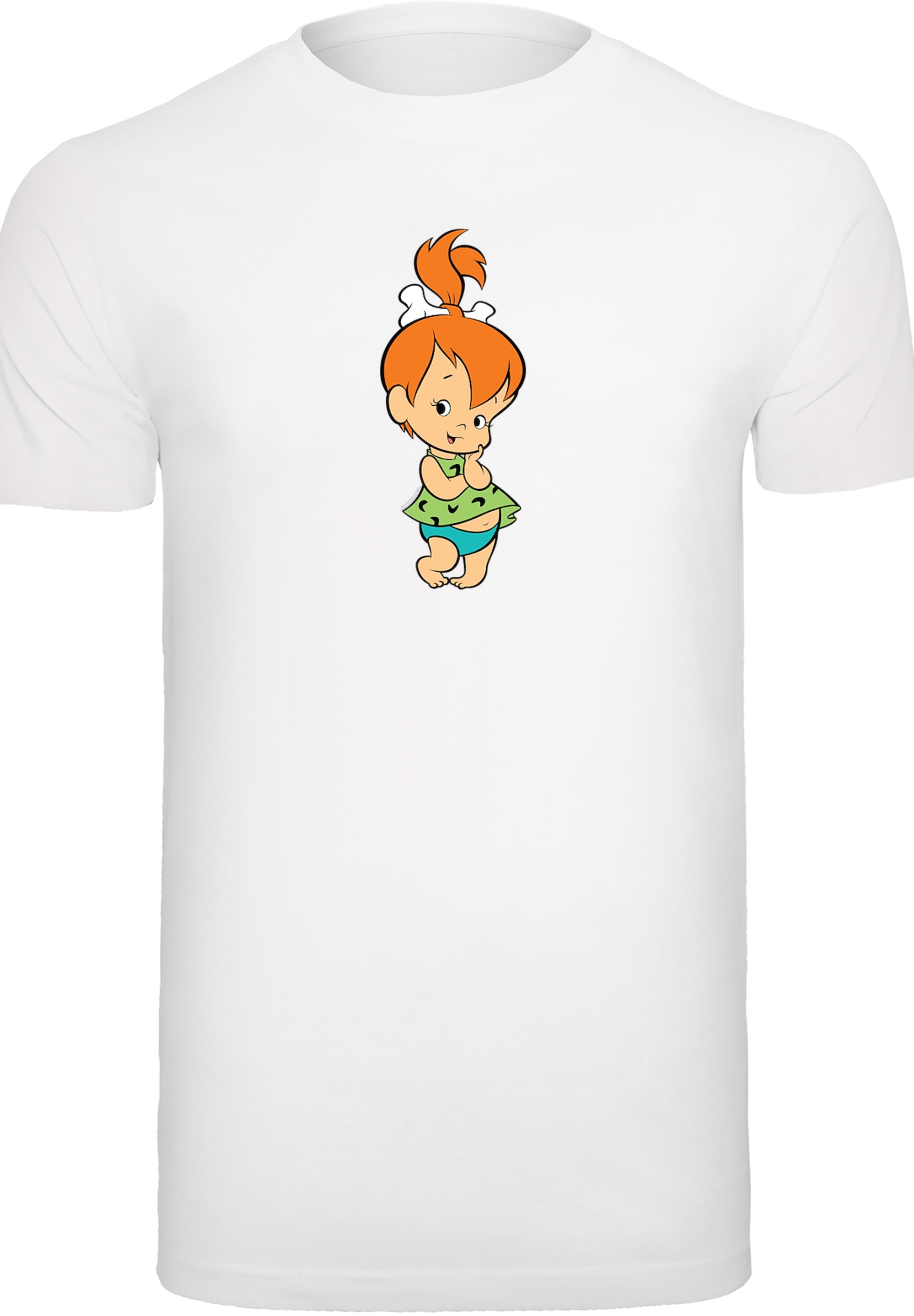 F4NT4STIC T-Shirt »Pebbles Feuerstein«, Herren,Premium Merch,Regular-Fit,Basic,Bedruckt