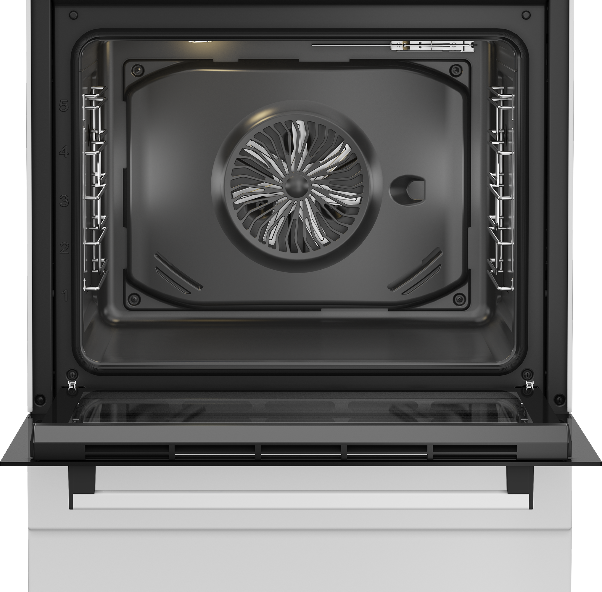 BEKO Elektro-Standherd »FBM67320XS« mit Teleskopauszug nachrüstbar