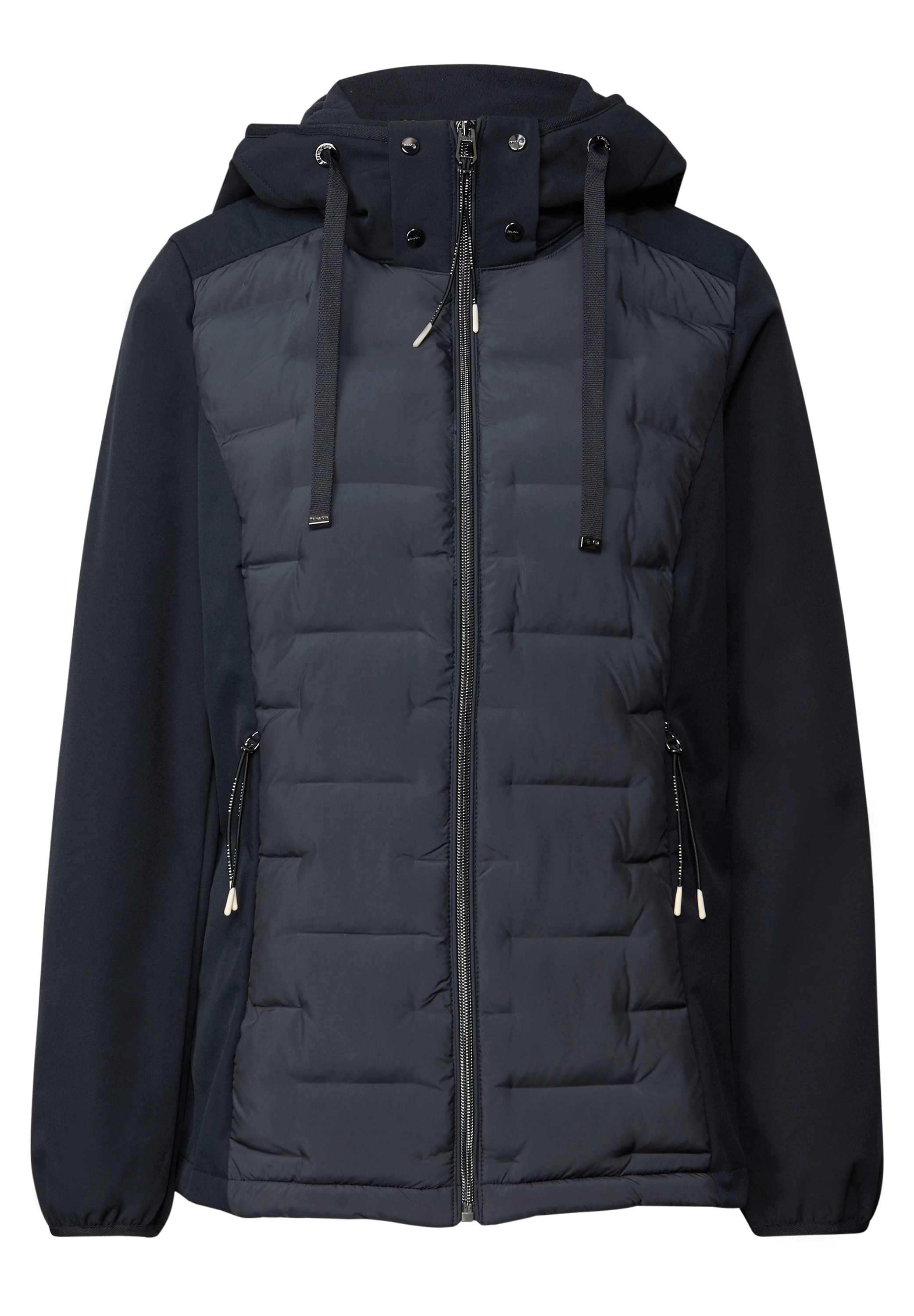 STREET ONE Softshelljacke, mit Kapuze, mit Kapuze mit Tunnelzugband