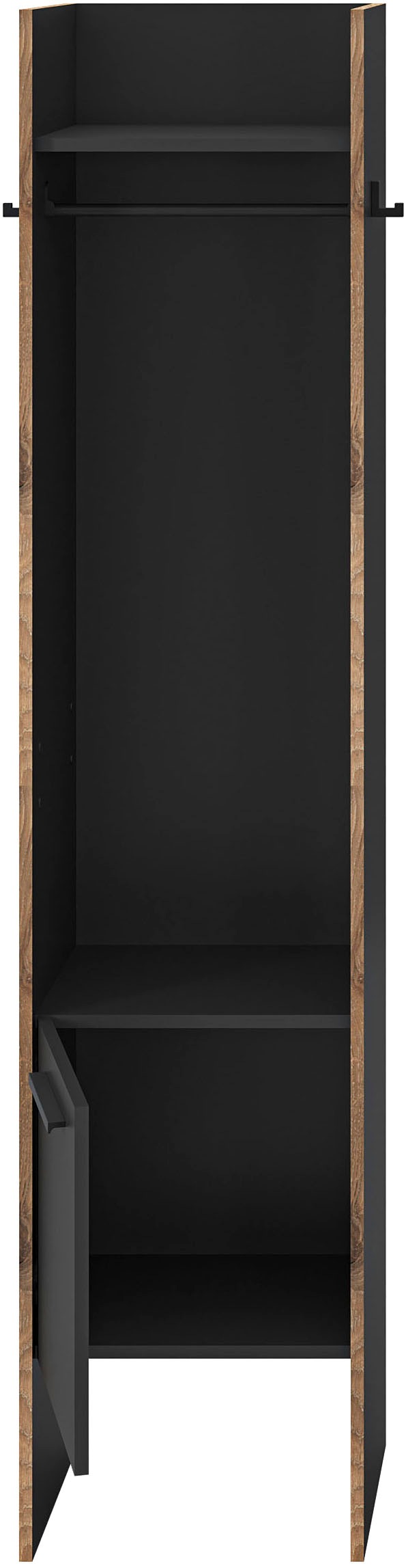 Thumbnail - INOSIGN Garderobenschrank "MUSTA, Breite: 42cm, inkl. Kleiderstange, 2 Haken, 1 Tür" Dielenschrank, Flurschrank, Schrank...