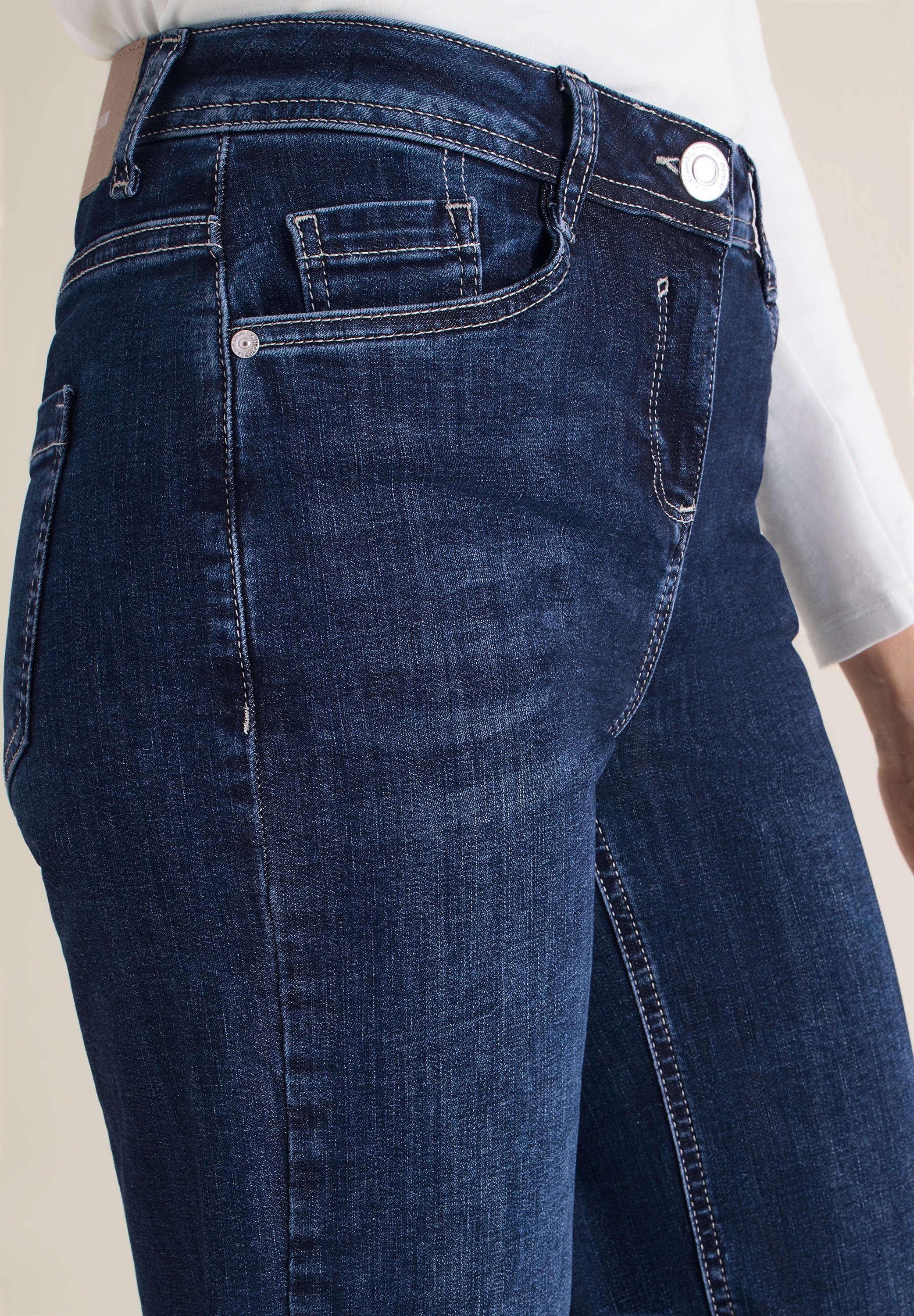 Cecil Slim-fit-Jeans High Waist