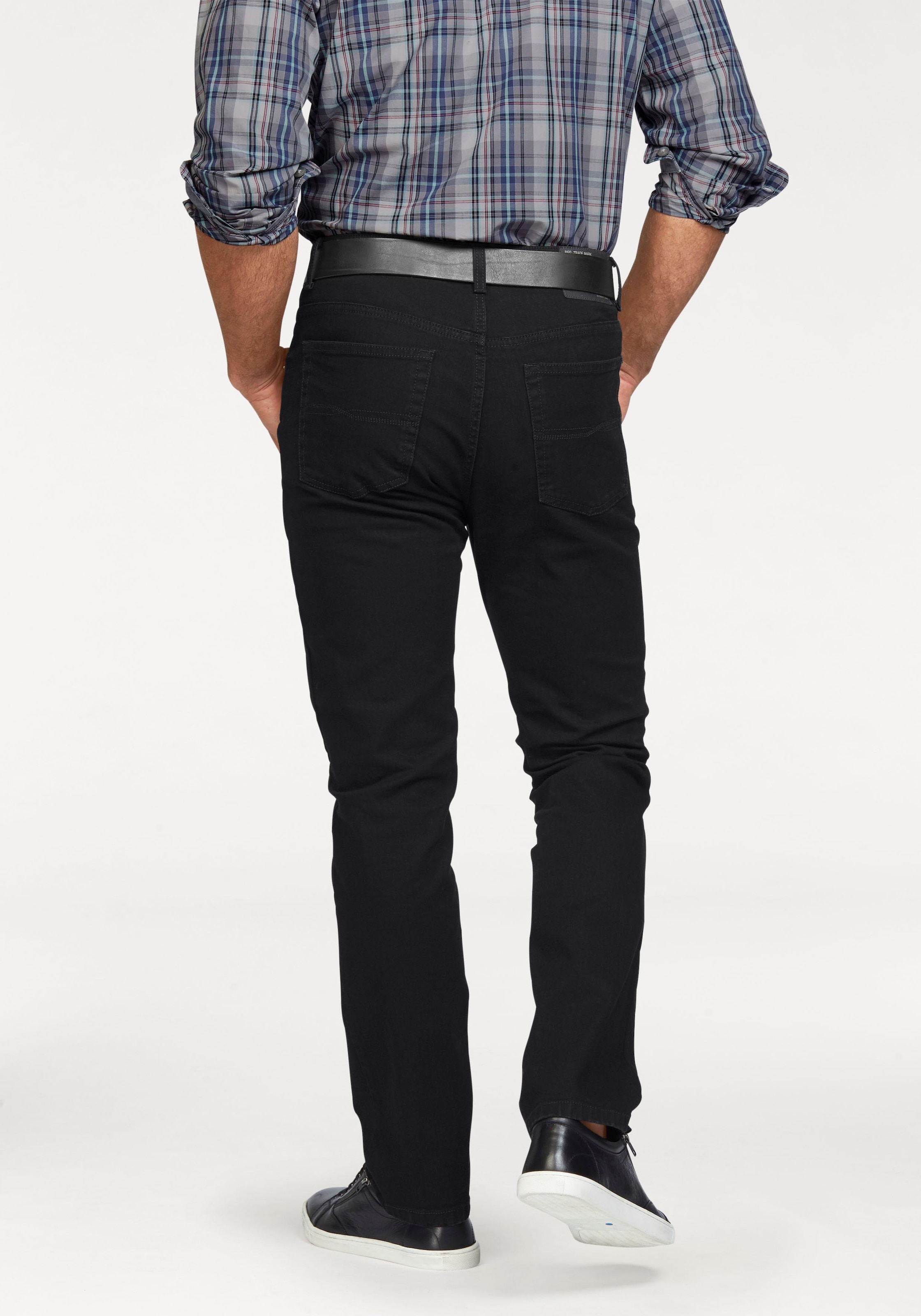 Pioneer Jeans Ron Regular Fit black raw günstig online kaufen