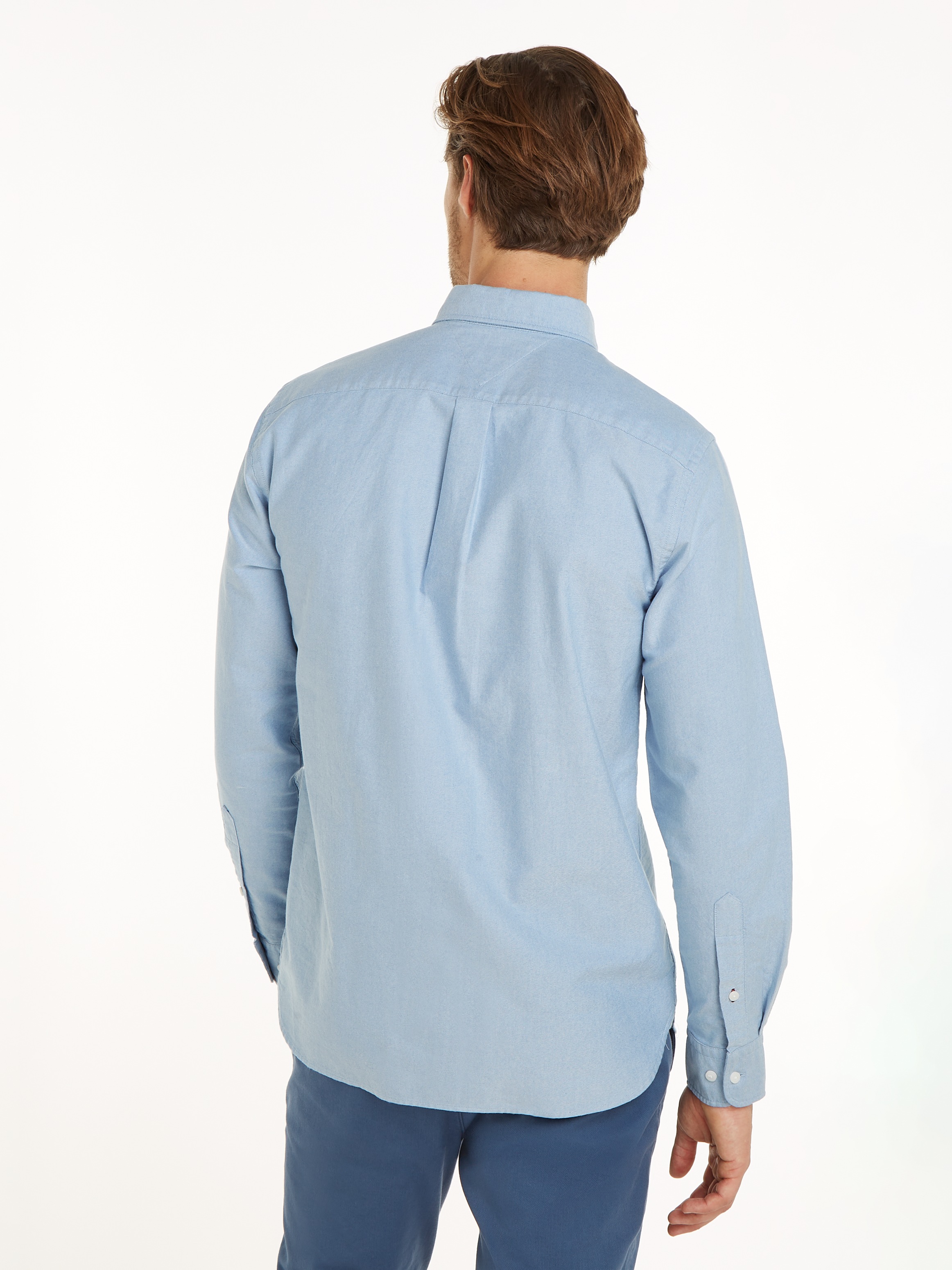 Tommy Hilfiger Langarmhemd »SOLID HERITAGE OXFORD RF SHIRT«
