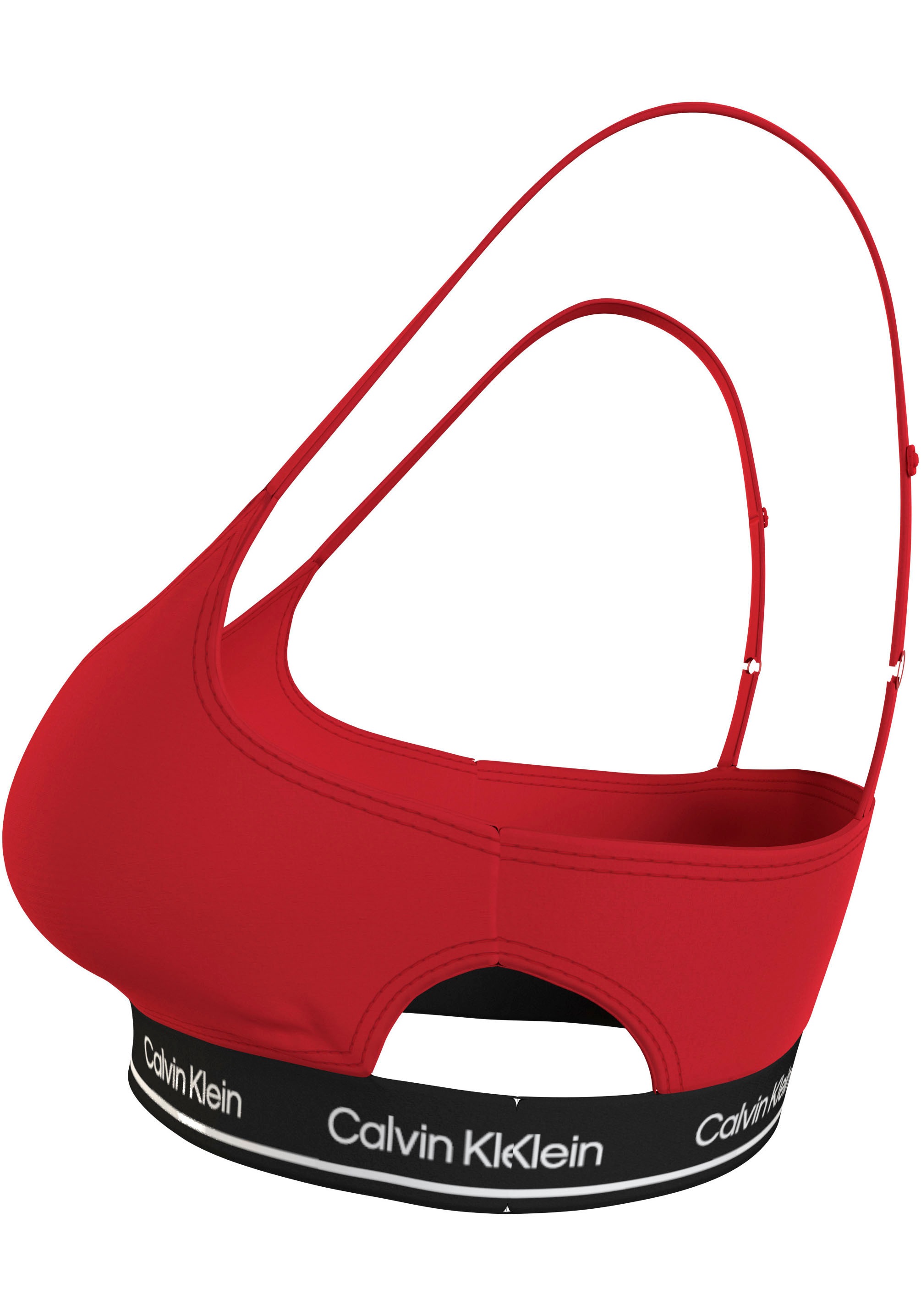 Calvin Klein Swimwear Bandeau-Bikini-Top »BRALETTE-RP« mit seitlichen Cut-Outs