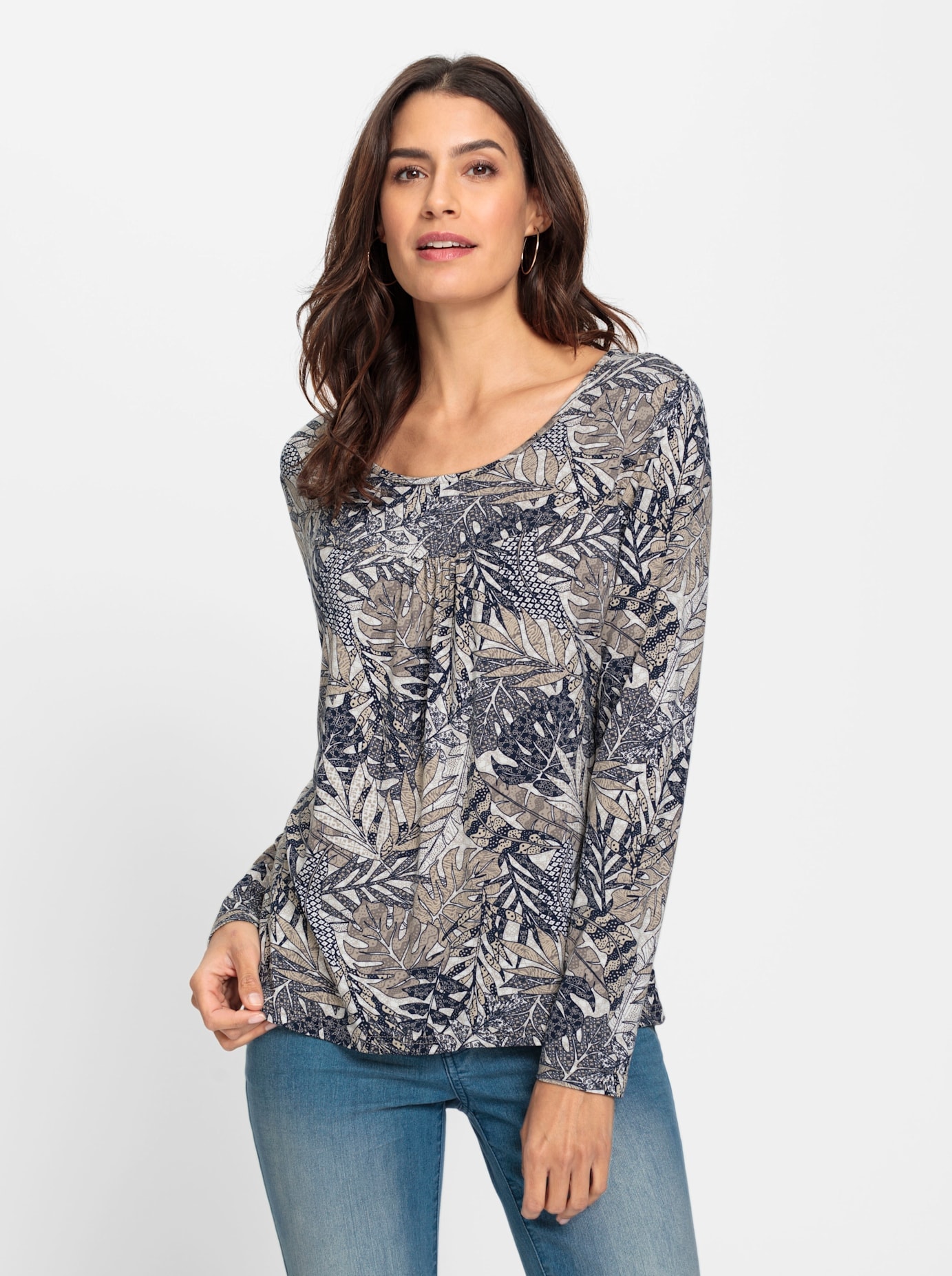 Inspirationen Print-Shirt »Shirt«, (1 tlg.)