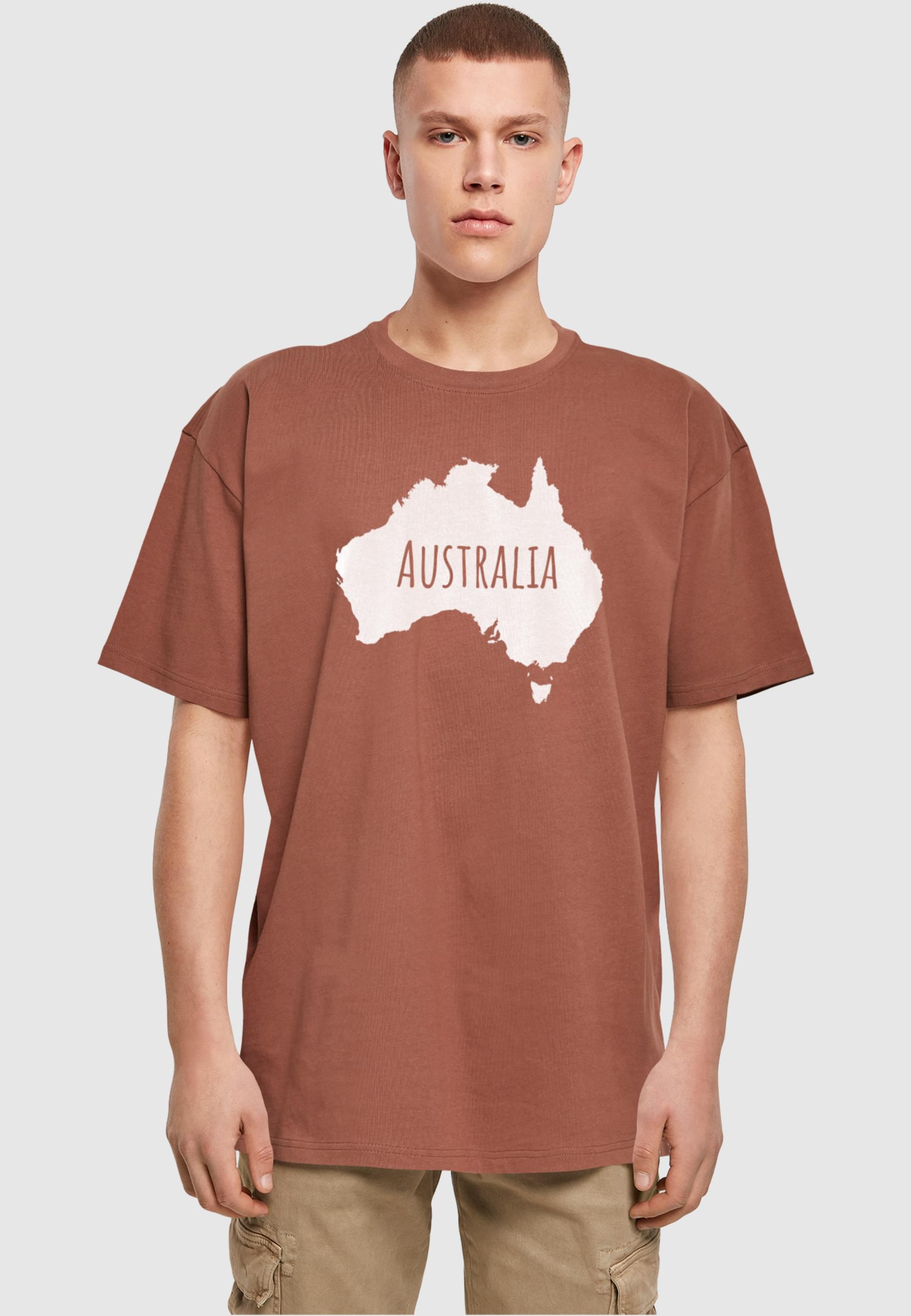 Thumbnail - Merchcode T-Shirt "Merchcode Herren Australia X Heavy Oversize Tee-BY102", (1 tlg.)