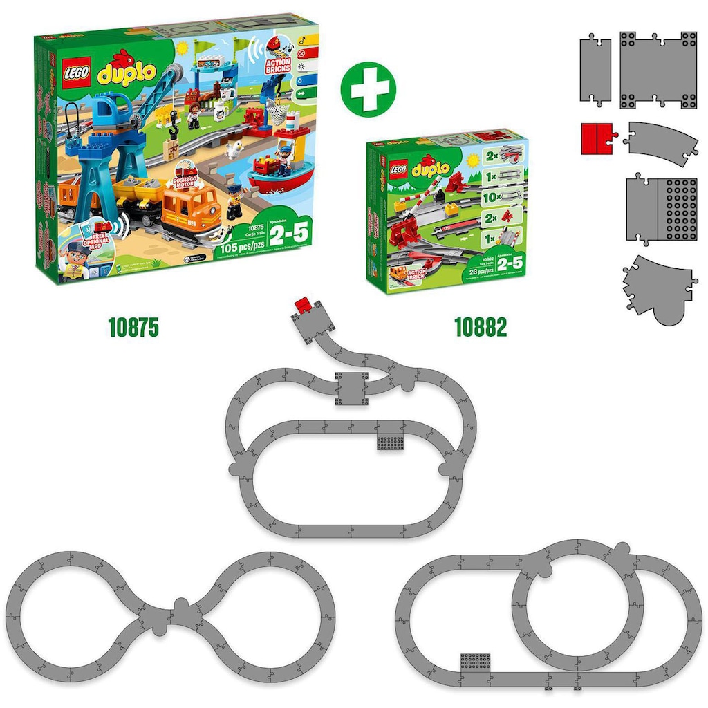 LEGO® Konstruktionsspielsteine »Ergänzungs-Set LEGO® DUPLO® Town«, (23 St.)