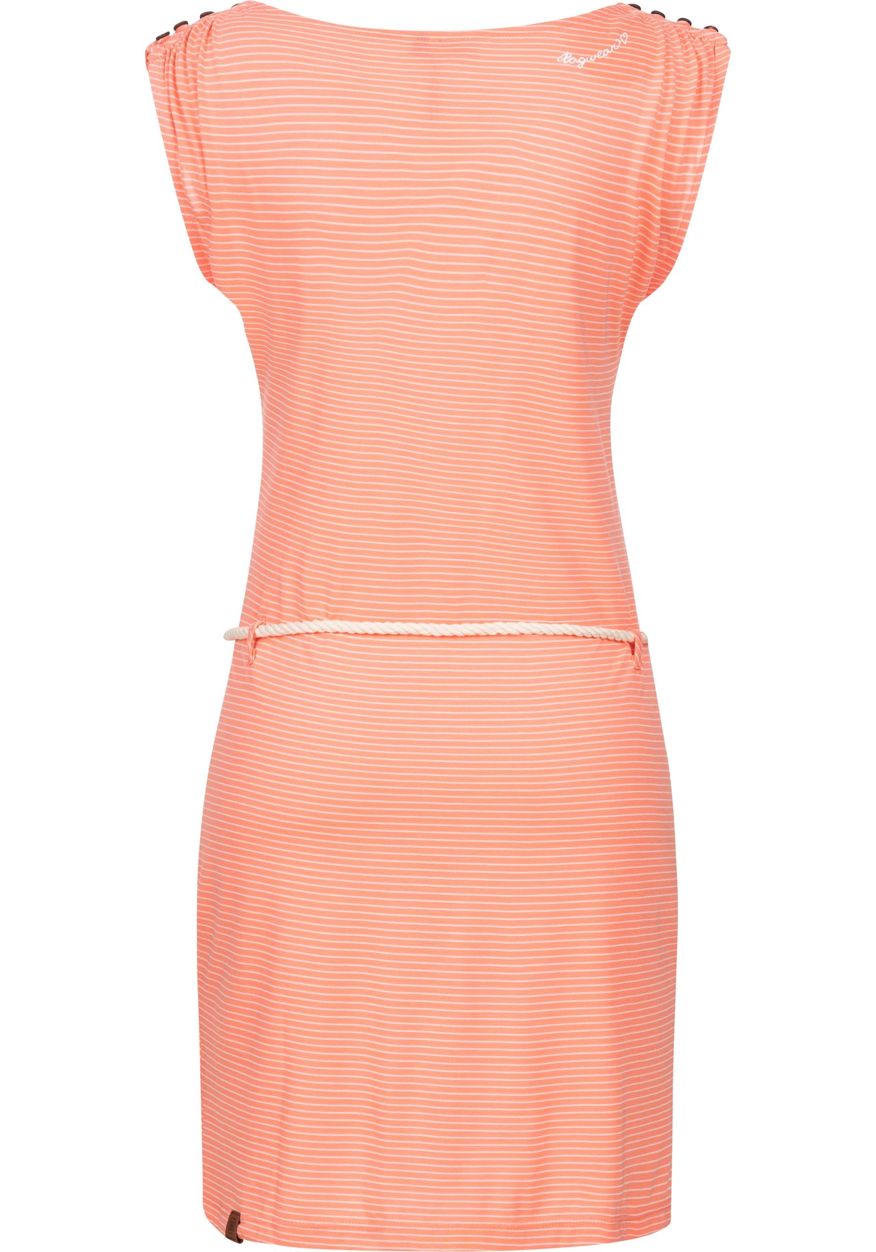 Thumbnail - Ragwear Shirtkleid "Chego Stripes Intl." Eingrifftaschen stylisches Sommerkleid mit Streifen-Muster