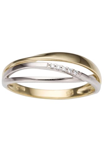 Fingerring »Schmuck Geschenk Gold 333 Damenring Goldring«