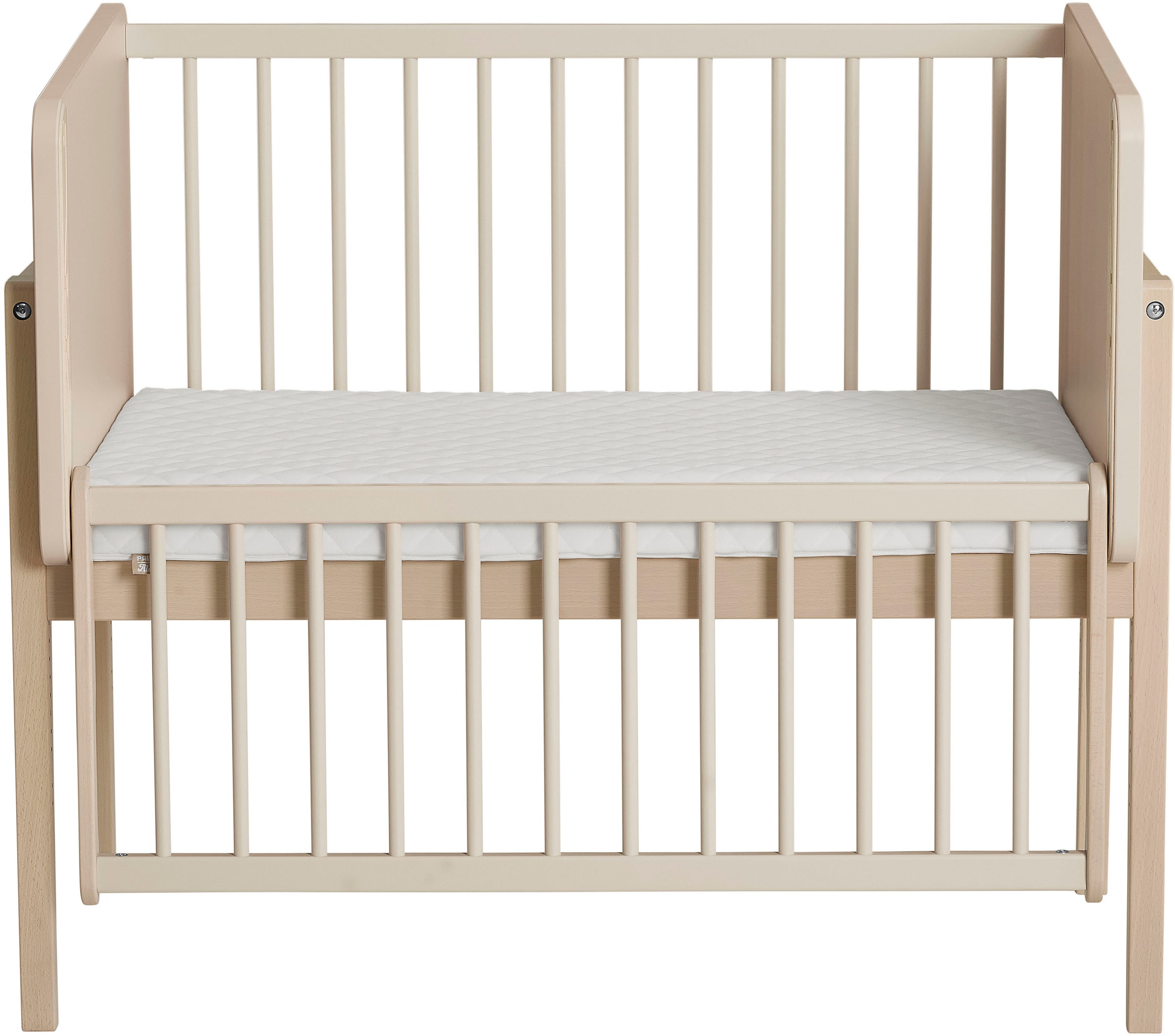 PAIDI Beistellbett »LITTLE CLOUD«, mit Lattenrost, variabel höhenverstellbar, umbaubar zum Tiny Sofa