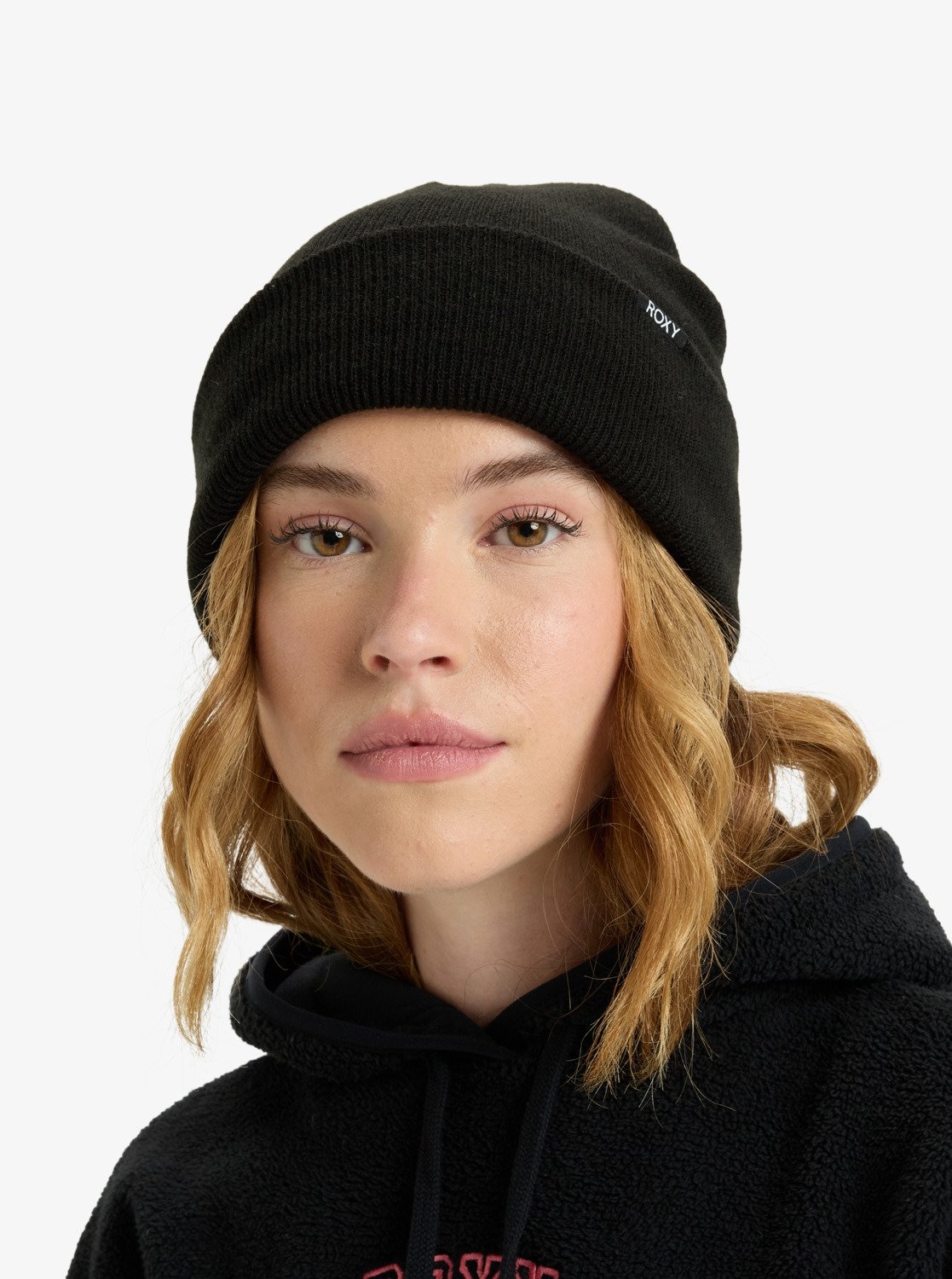 Roxy Beanie "TROPICAL SNOW BEANIE" unifarbenes Design, aus Polyacryl, in Rippstrick, One Size