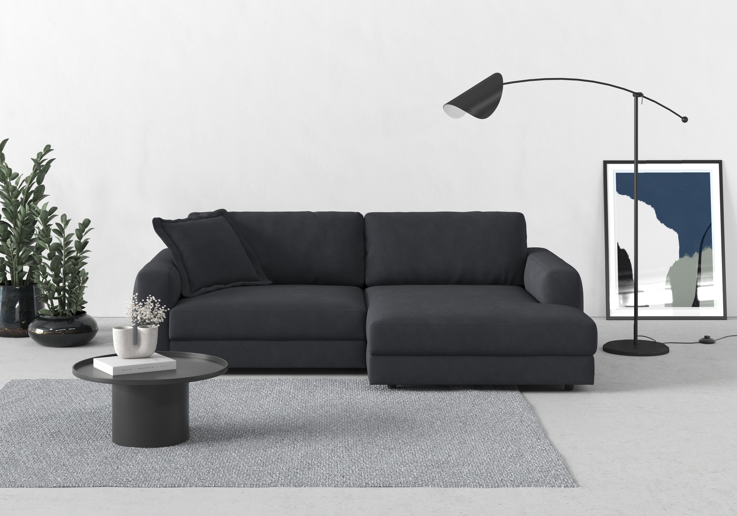 TRENDMANUFAKTUR Ecksofa »Bourbon«, (2 St.), mit extra hohem Sitzkomfort, auch in Cord erhältlich