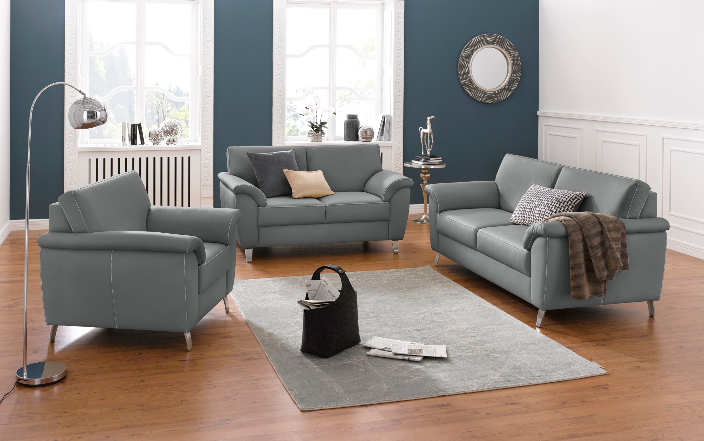 Thumbnail - sit&more 2,5-Sitzer "Texel" inklusive Federkern