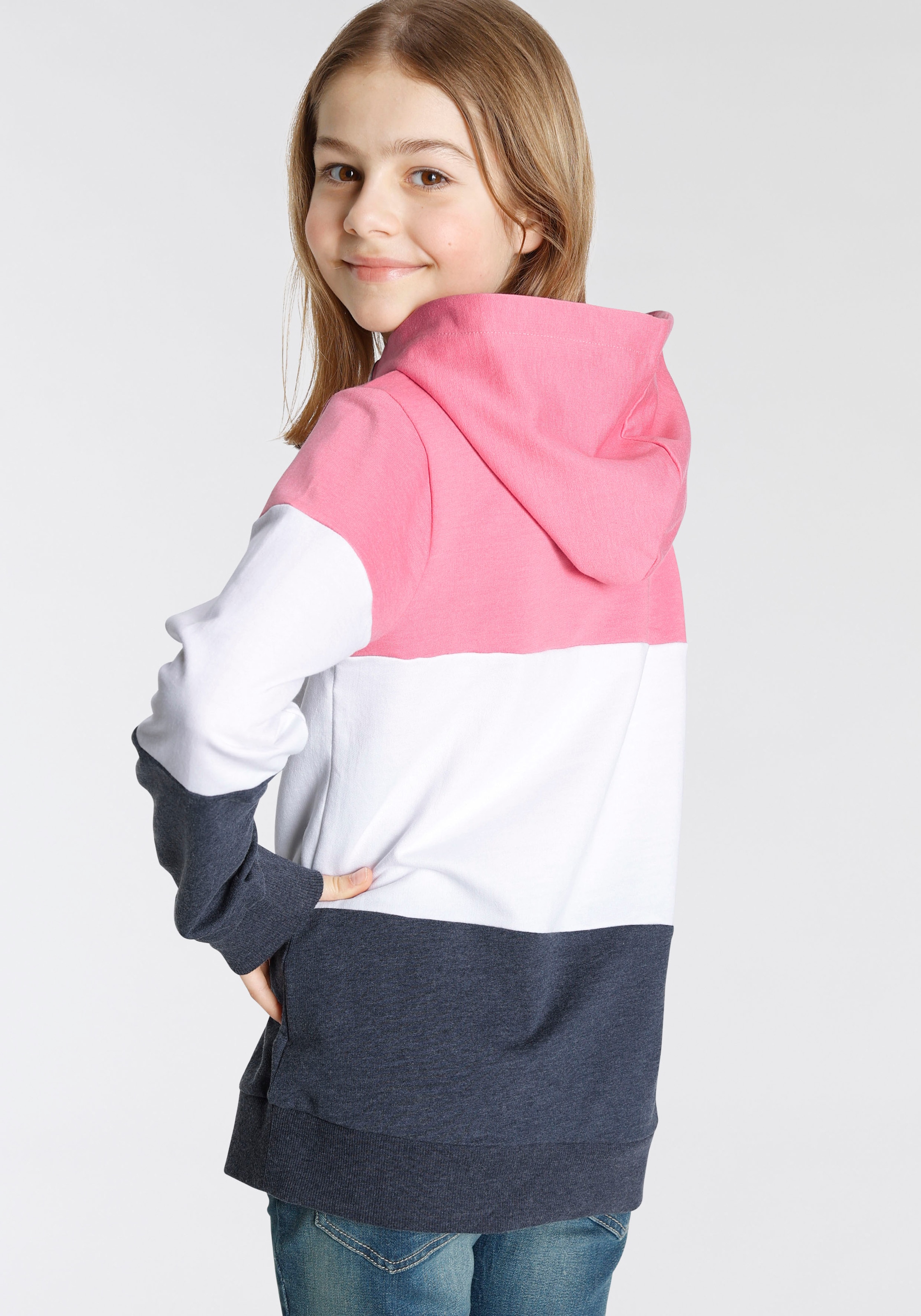 Alife & Kickin Kapuzensweatshirt »mit coolem Colourblocking«, NEUE MARKE! Alife & Kickin für Kids.