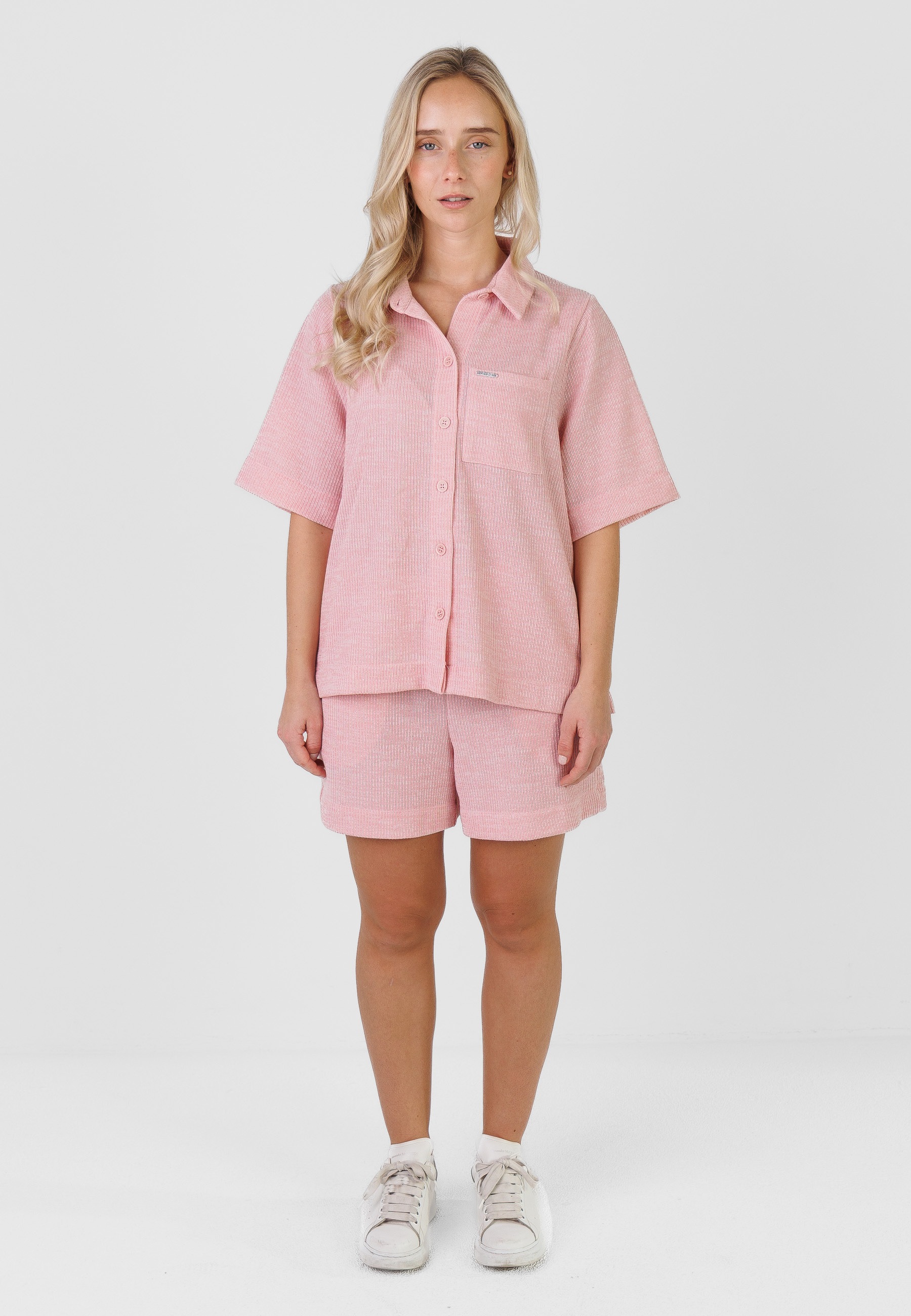 Kleinigkeit Kurzarmshirt »Kleinigkeit Nicki Melange Shirt« 1