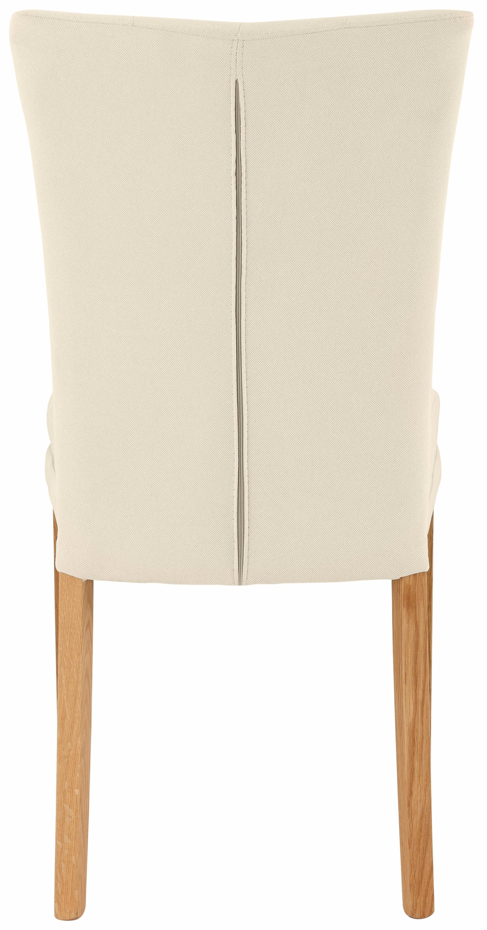 Home affaire Esszimmerstuhl »Colorado BESTSELLER Polsterstuhl«, (Set), 2 St., Luxus-Microfaser, Beine in eiche oder nussbaum. Im 2er, 4er oder 6er-Set