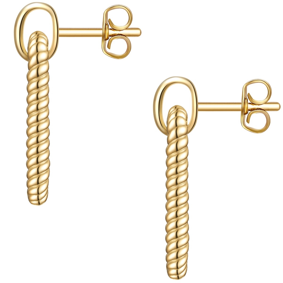 Lulu & Jane Paar Ohrhänger »Set: AV232« mit Diamant