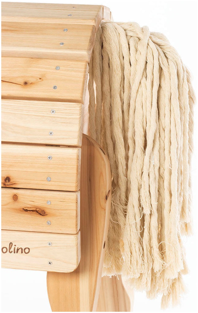 Pinolino® Stehpferd »Niels, natur«, aus Holz, für draußen