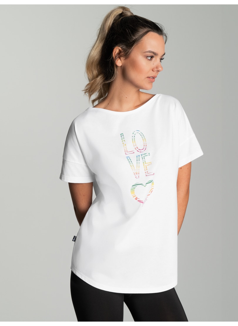 Trigema T-Shirt "TRIGEMA Oversized T-Shirt mit bunten Printmotiven", 1 Stk. günstig online kaufen