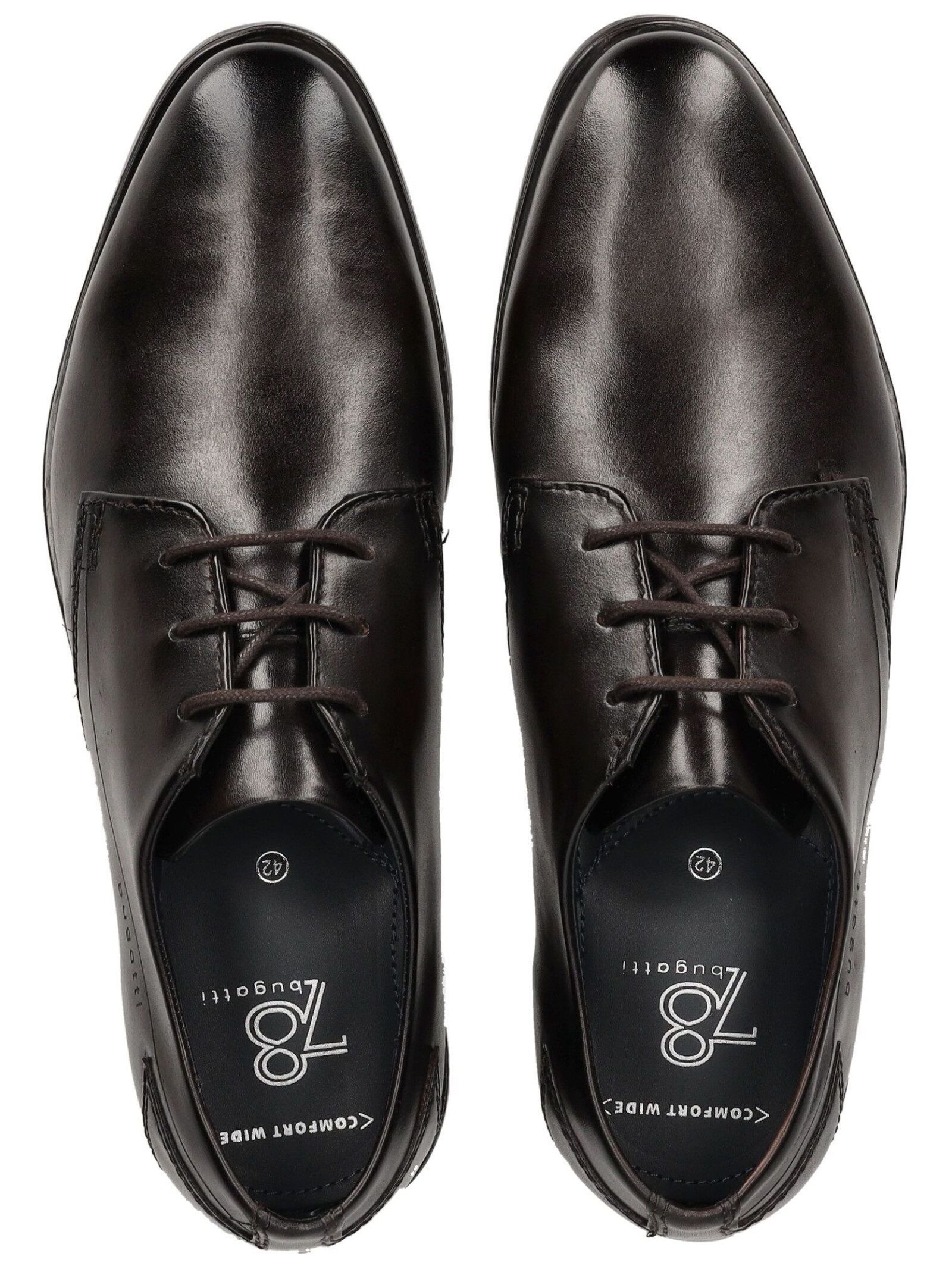 bugatti Schnürschuh »bugatti Businessschuhe Glattleder«