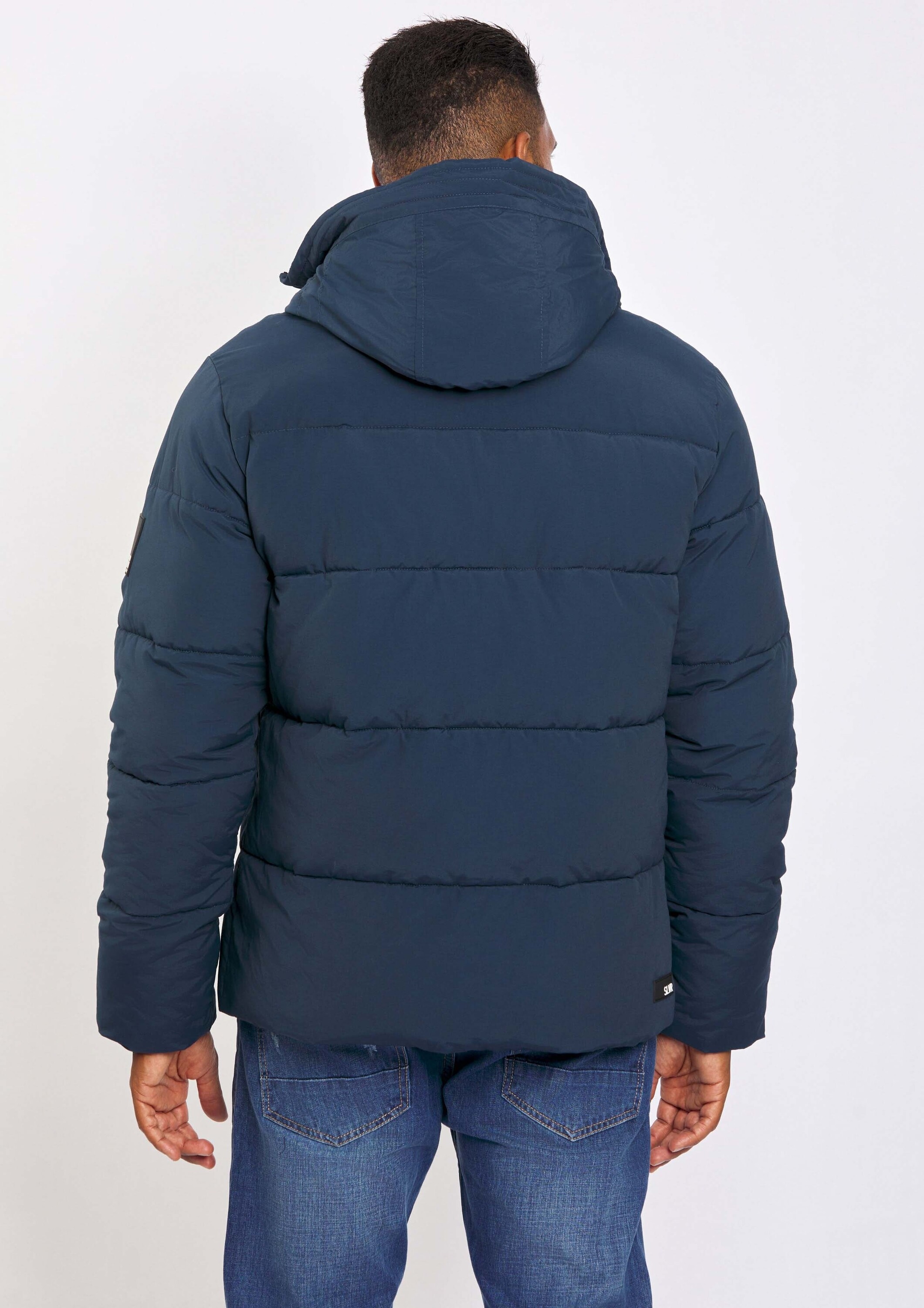 Alessandro Salvarini Winterjacke »ASDiego«, mit extra hohem Kragen und vielen Taschen